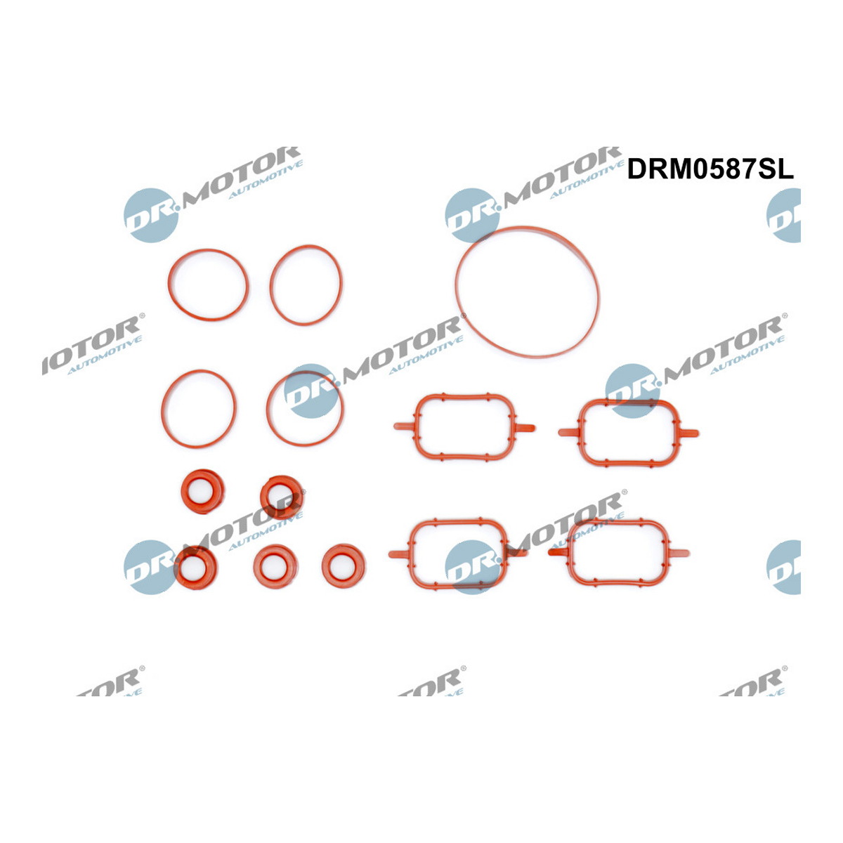 Комплект прокладок гумових КОЛЛ. IN (SET) BMW 2.0D M47 03-10 DR MOTOR (DRM0587SL) DR.motor фото 3