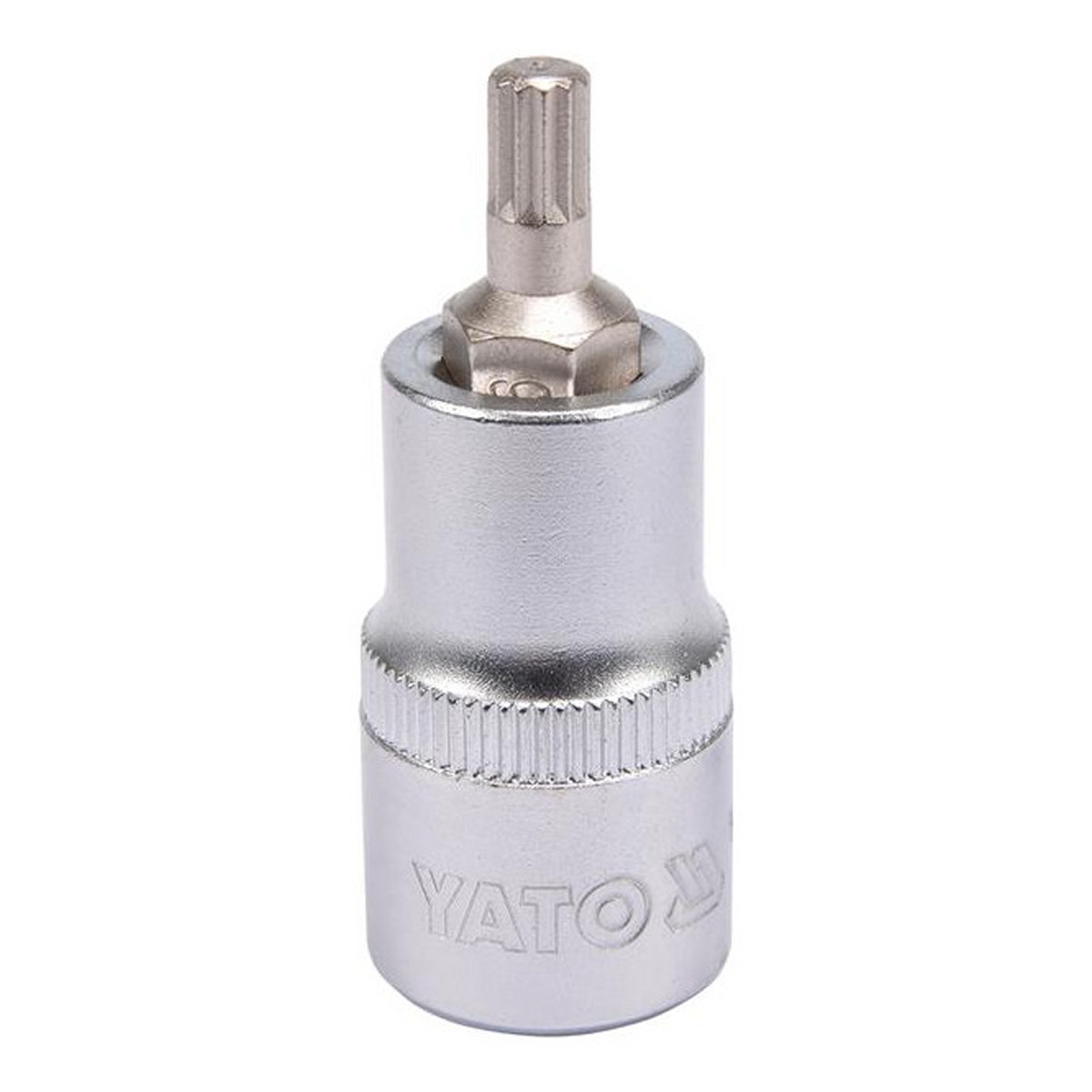 Торцева головка 1/2" зі вставкою SPLINE М6, довжина 55 мм YATO (YT-04341) Yato фото 3