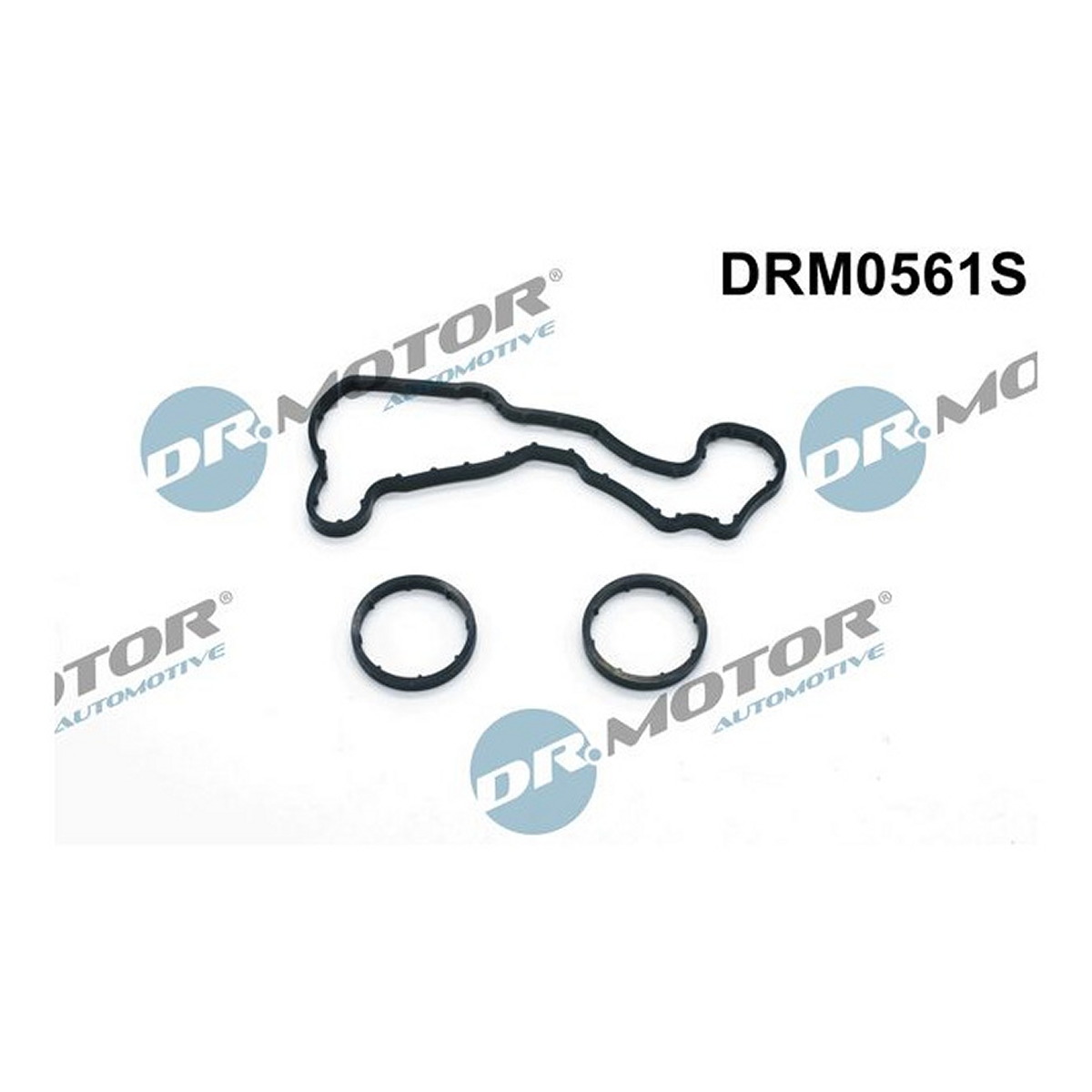 Комплект прокладок гумових OIL COOLER (SET) AUDI A4/A6/A8/Q5/Q7 3.0TDI VW TOUAREG/PHAETON 3. DR MOTOR (DRM0561S) DR.motor фото 3