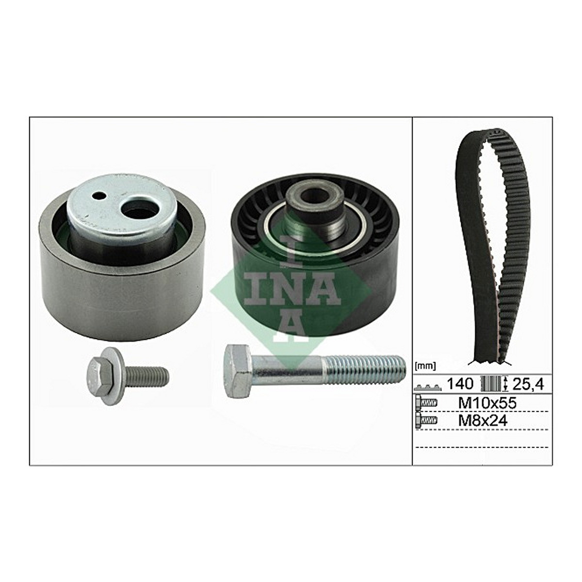 Комплект ГРМ Citroen Berlingo/Jumpy 1.9D 98-06 Schaeffler INA фото 11