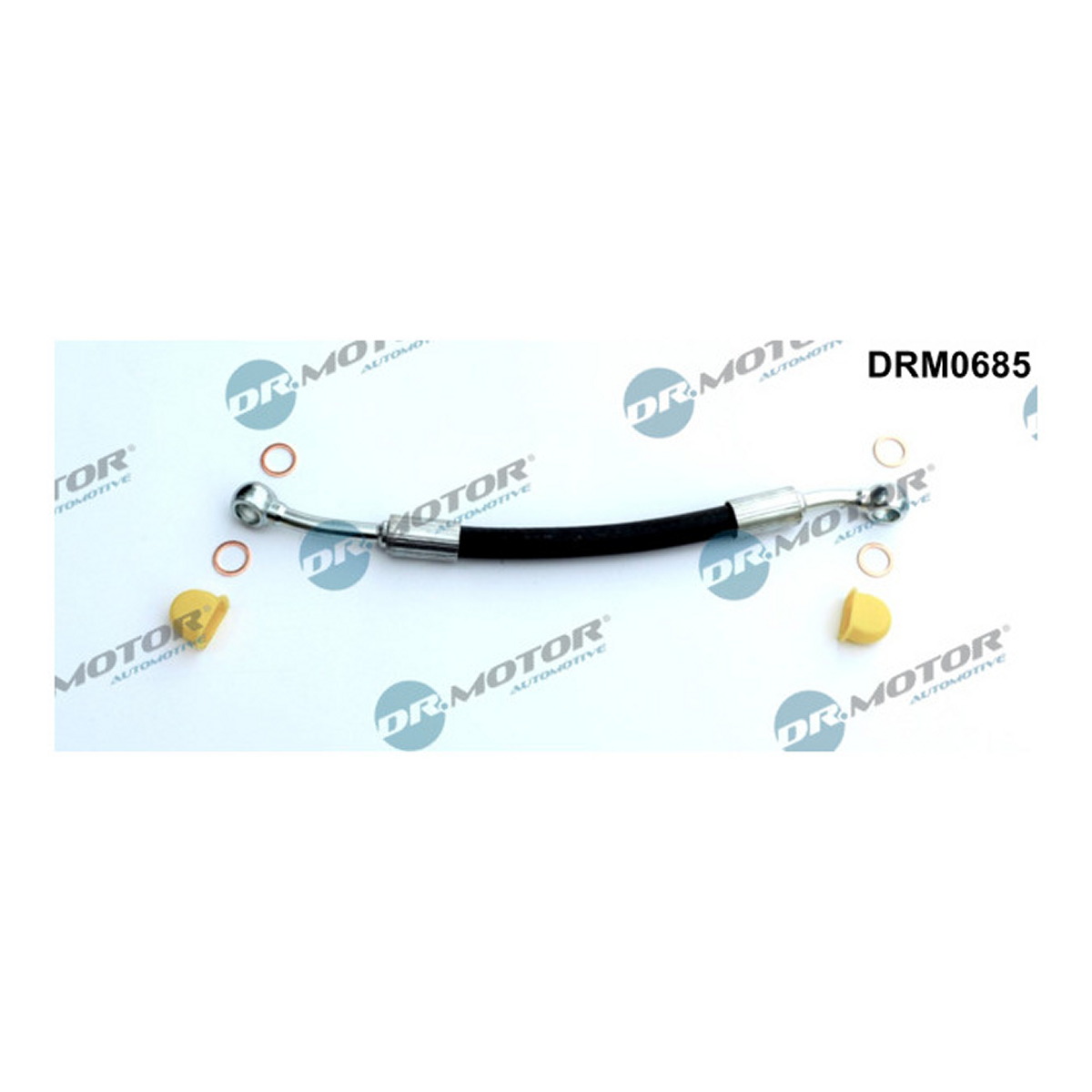 Трубка маслопроводу (чорний метал) BMW 7 (E38) 728 I, IL 2.8 1995.08 - 2001.11 DR MOTOR (DRM0685) DR.motor фото 3