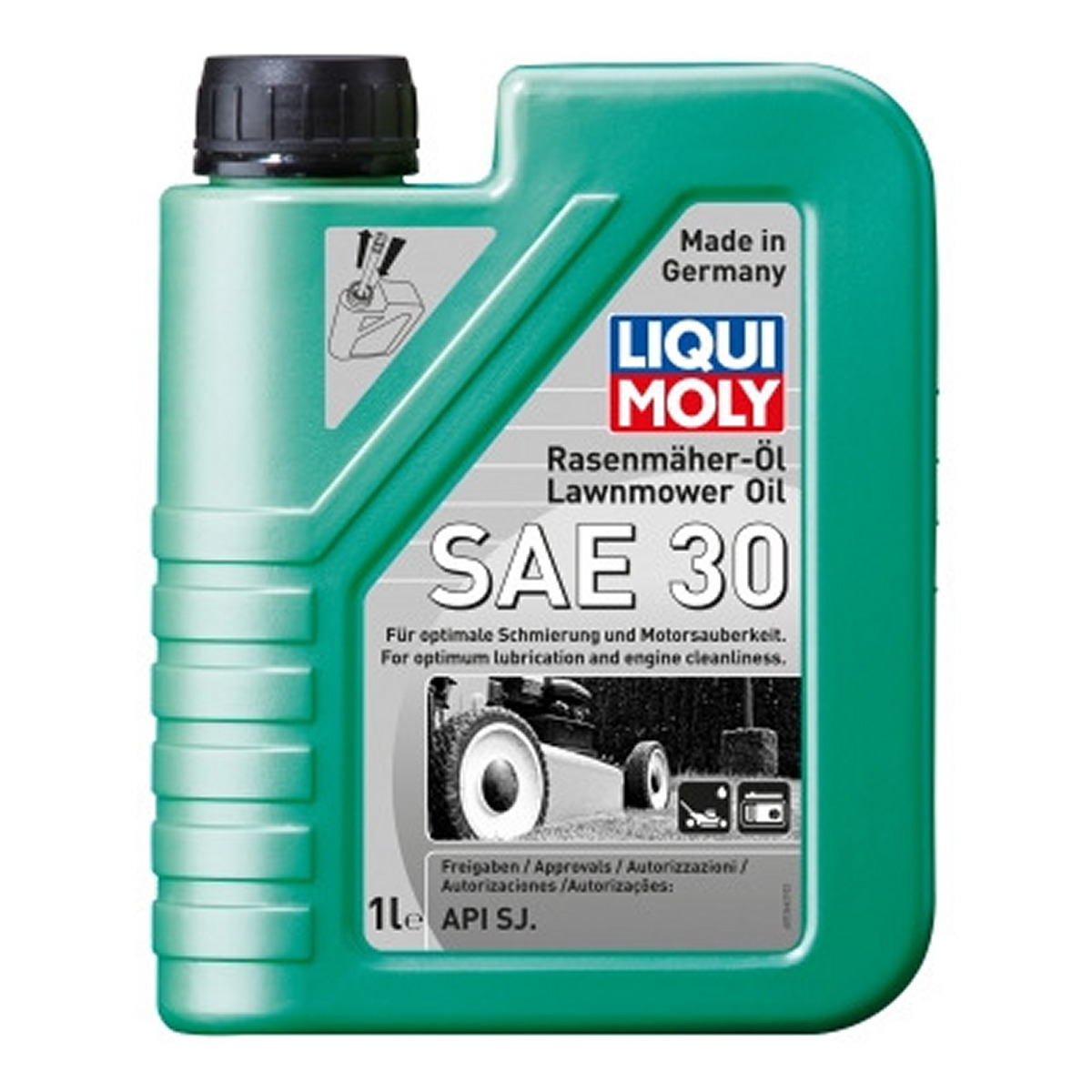 ОЛИВА ДЛЯ ГАЗОНОКОСАРОК RASENMAHER-OIL SAE 30 1Л LIQUI MOLY (1264) Liqui Moly фото 3
