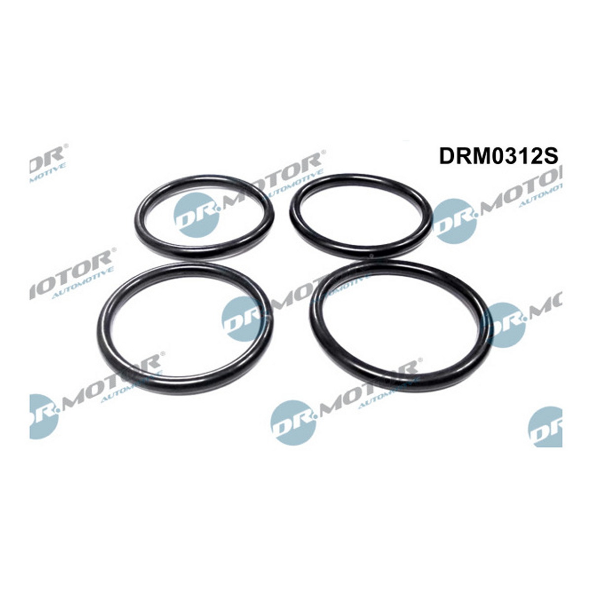 Комплект прокладок гумових PSA/FIAT BERLINGO,PARTNER, SCUDO 1996-2015 1,9D DR MOTOR (DRM0312S) DR.motor фото 3