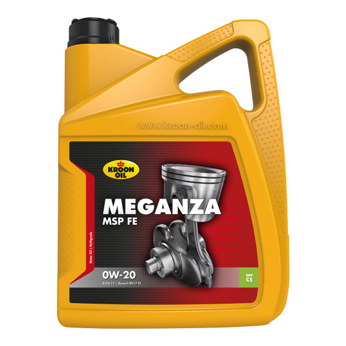 Олива моторна Meganza MSP FE 0W-20 5л 5L MEGANZA MSP FE 0W-20 KROON OIL (36787) Kroon Oil фото 3
