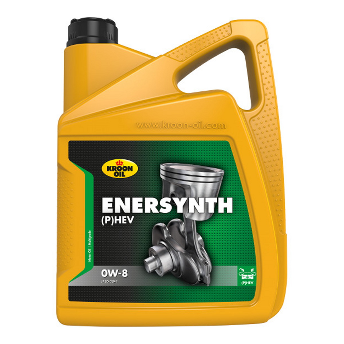 Олива моторна Enersynth (P)HEV 0W-8 5л СИНТЕТИЧНА ENERSYNTH (P)HEV 0W-8 4X5L/JASO GLV-1 KROON OIL (37201) Kroon Oil фото 3