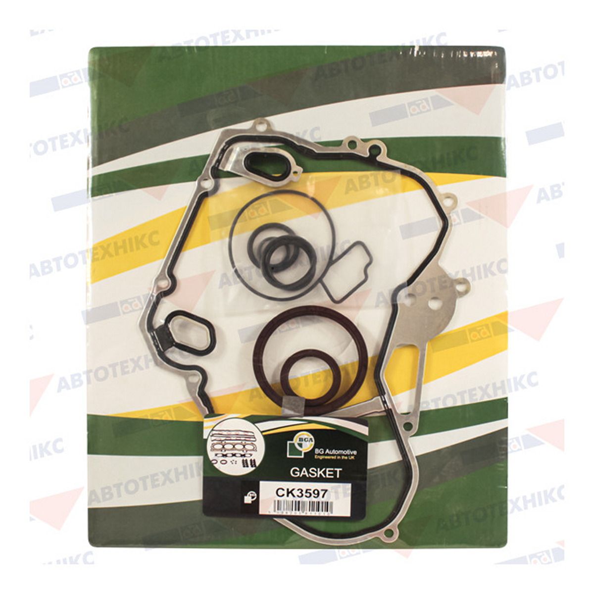 Комплект прокладок з різних матеріалів CONVERSION OPEL Z22SE/Z20NET, SAAB BGA (CK3597) BGA фото 3