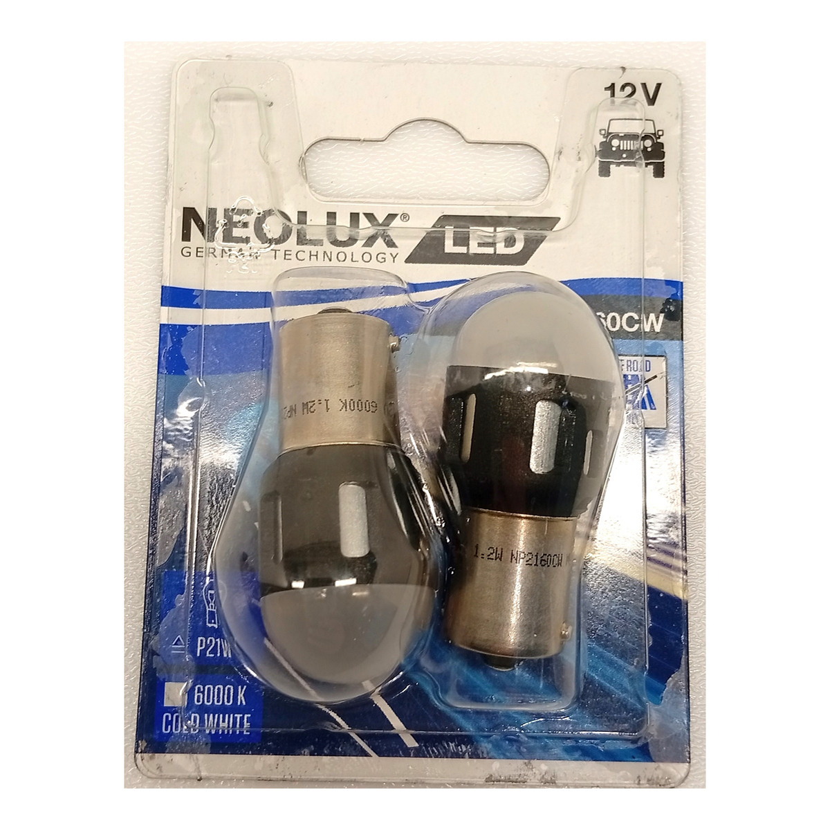 Автолампа світлодіодна P21W LED 12V 1.2W 6000K BA15S / LED RETROFITS / ХОЛОДНЕ БІЛЕ СВІТ NEOLUX (NP2160CW-02B) Neolux фото 7