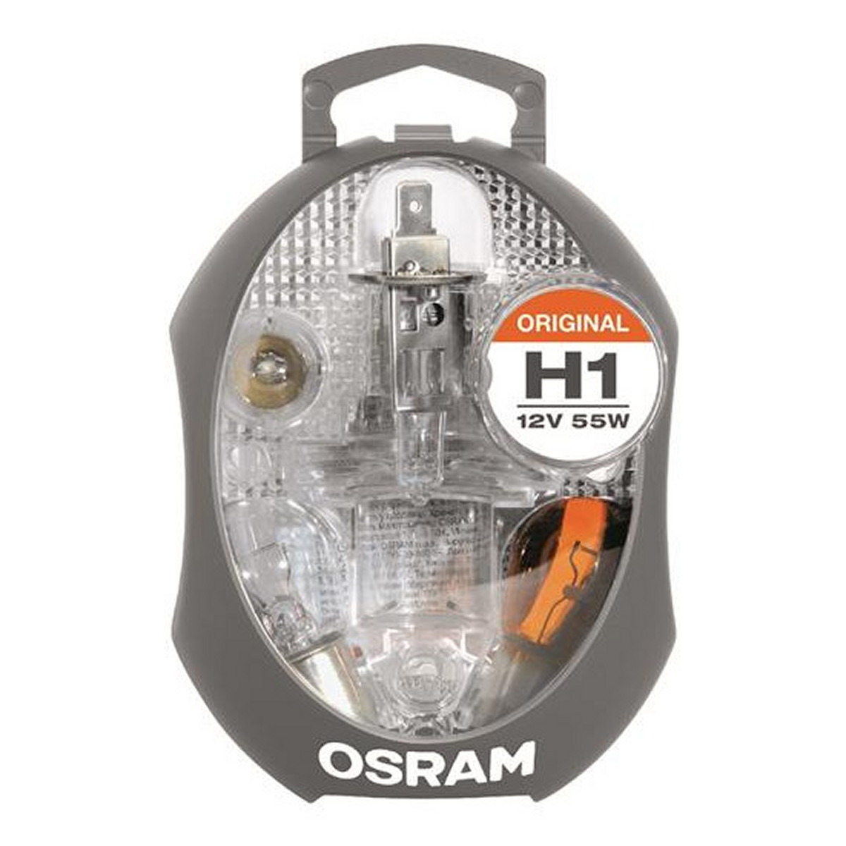 Комплект автоламп галогенових H1 12V 5-55W / 1XH1 / 1X2825(W5W) / 1X7507(PY21W) / 1X7528(P21/5W OSRAM (CLK H1) osram фото 3