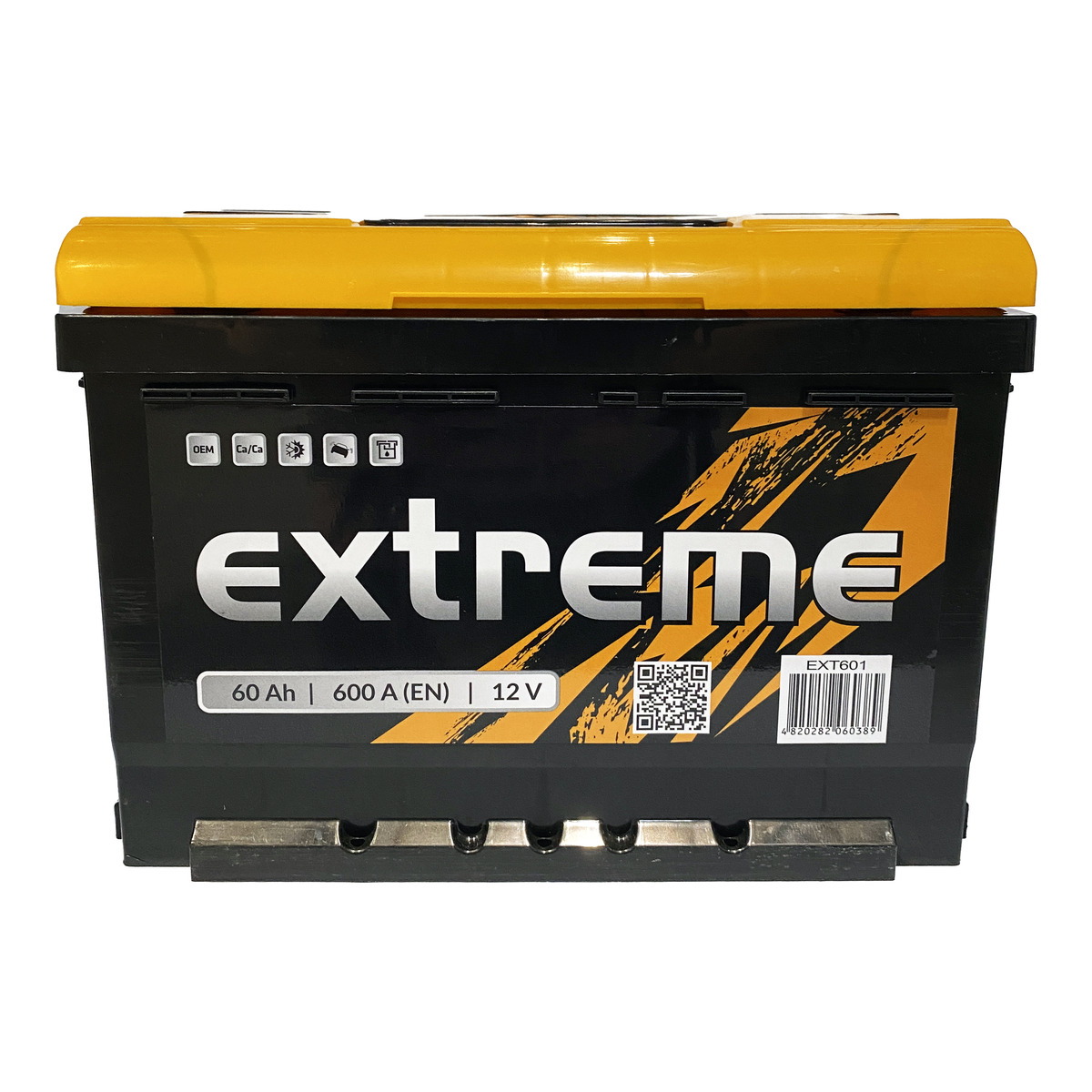 Акумуляторна батарея 60А АКБ EXTREME PREMIUM (EXT601) ЛІВ [+] 12V 60AH 600A 242*175*175 (6CT-60 A (1) EXTREME) Extreme фото 3