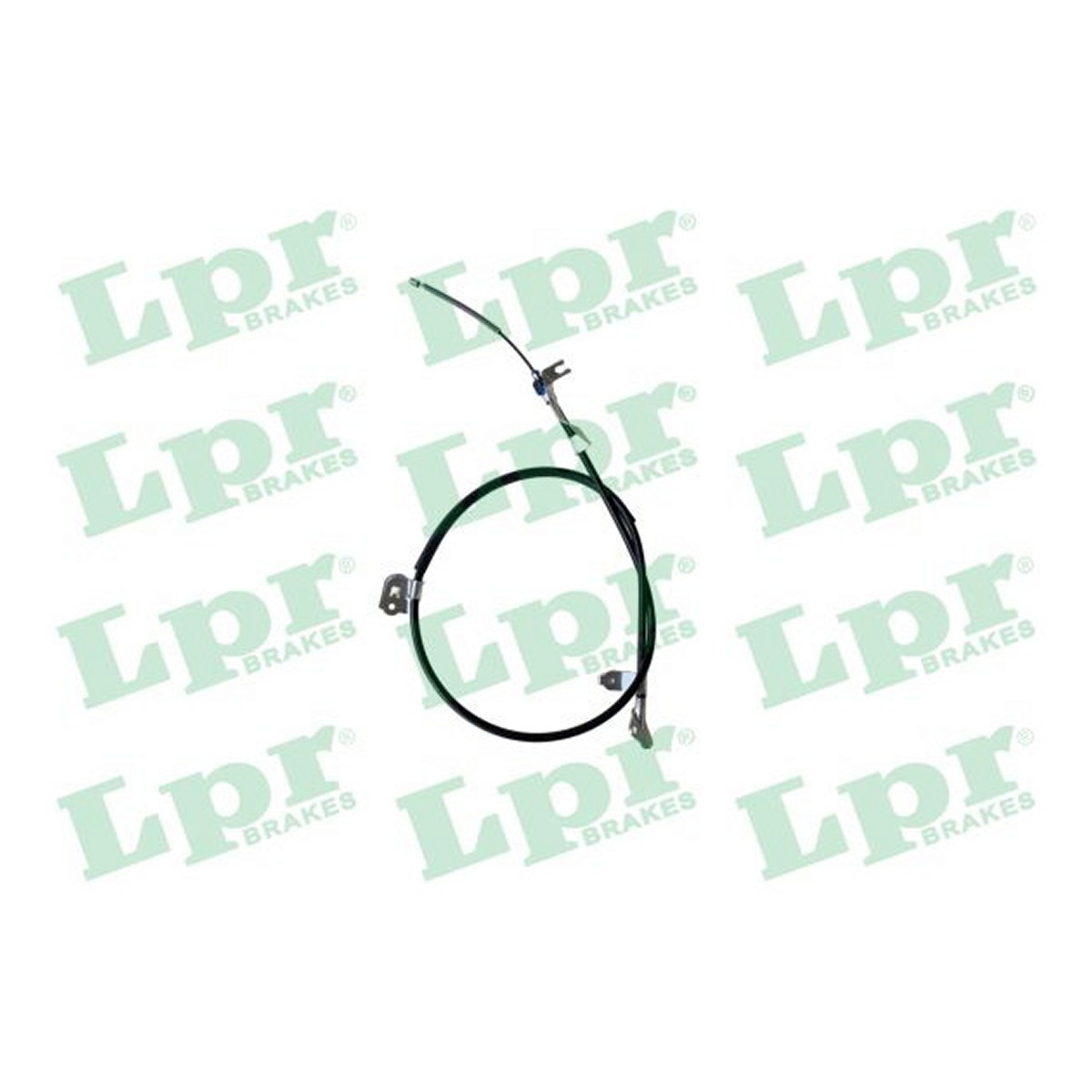 Трос ручного гальма ЗЗАДУ TOYOTA; PEUGEOT; CITROEN AYGO 1.0 02.2005 - 12.2014; 107 1. LPR (C0132B) LPR фото 3