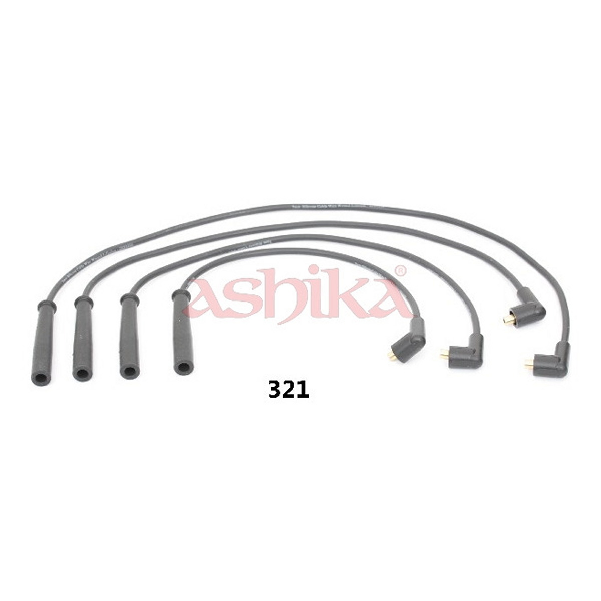 Комплект кабелів високовольтних MAZDA 626 III КУПЕ (GD) 2.0 1987.06-1992.05 ASHIKA (132-03-321) ASHIKA фото 3