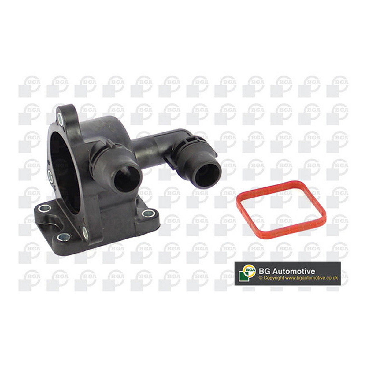 Фланець системи охолодження BMW 1 SERIES 2007-2009, 3 SERIES 2007-, X3 2005-2006, Z4 2005-200 BGA (FA0905) BGA фото 3