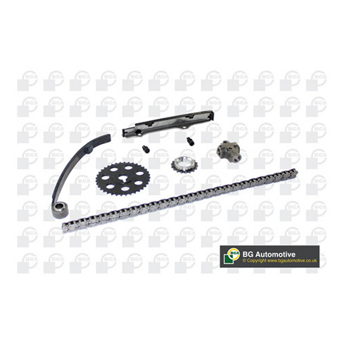 Ланцюг з натягувачем в комплекті FORD MAVERICK (UDS, UNS)NISSAN PICK UP (D21), PICK UP (D22), PRAI BGA (TC0655FK) BGA фото 3