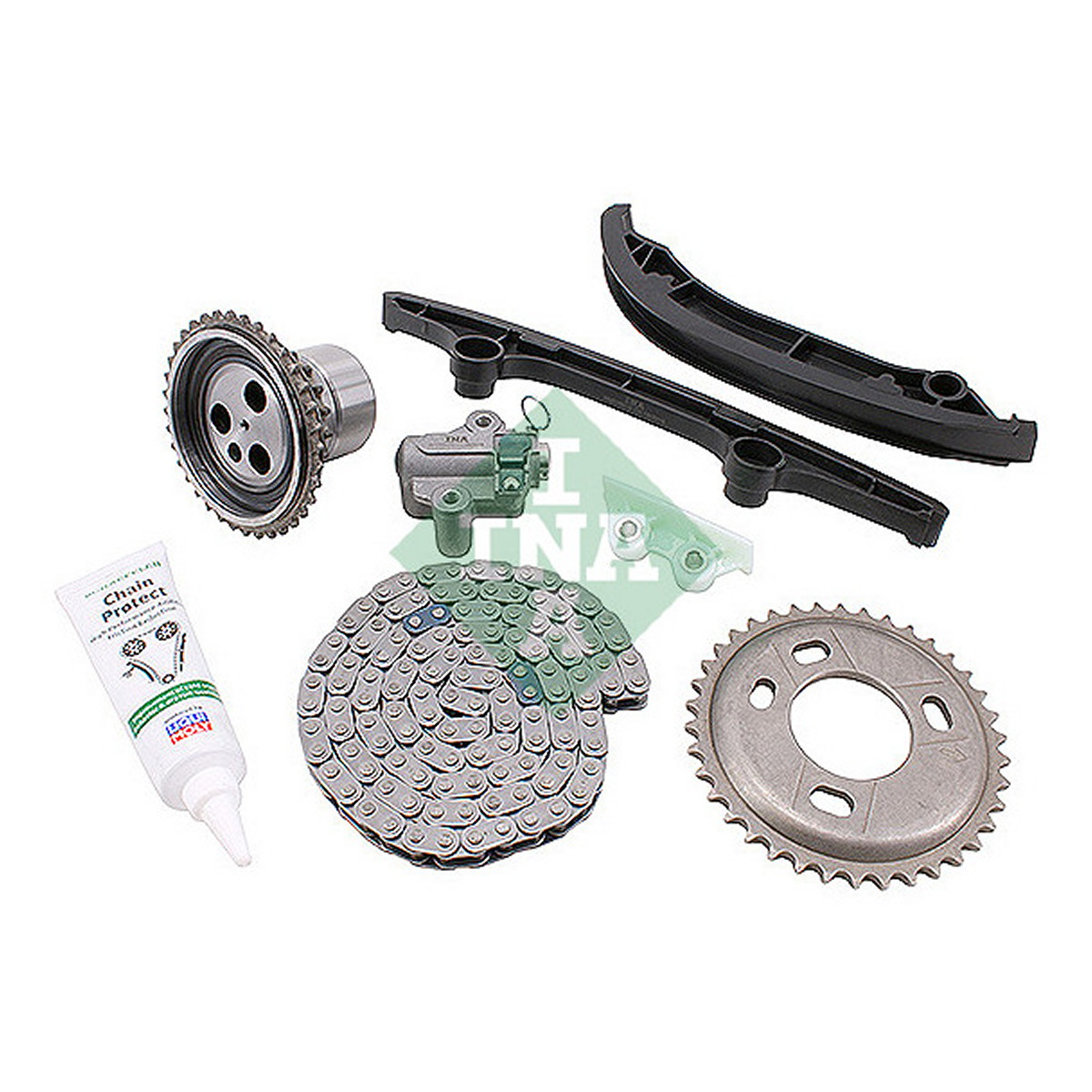 Комплект ланцюга ГРМ Citroen Jumper/Peugeot Boxer 2.2 HDi 06-, (ланцюг INA) Schaeffler INA фото 3