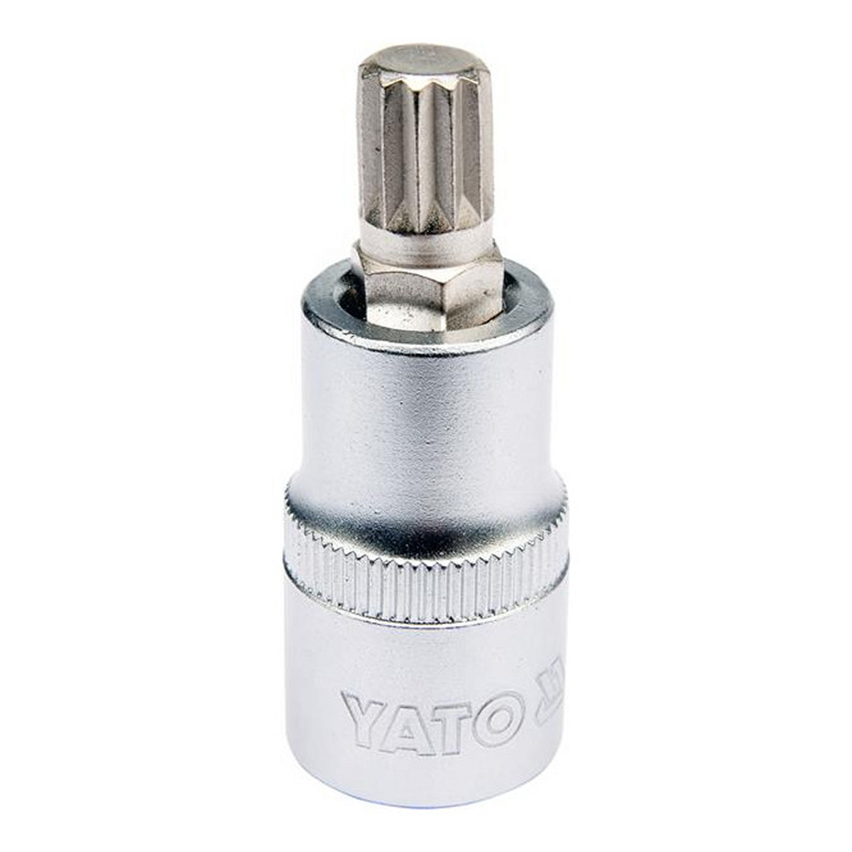 Торцева головка 1/2" зі вставкою SPLINE М10, довжина 55 мм YATO (YT-04343) Yato фото 3