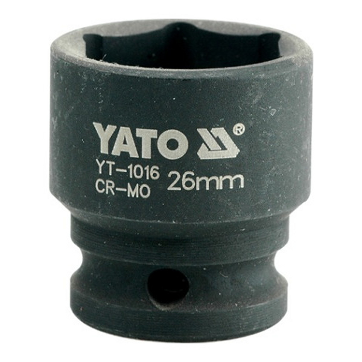 Ударна торцева головка 6-г. 1/2" 26 мм YATO (YT-1016) Yato фото 3
