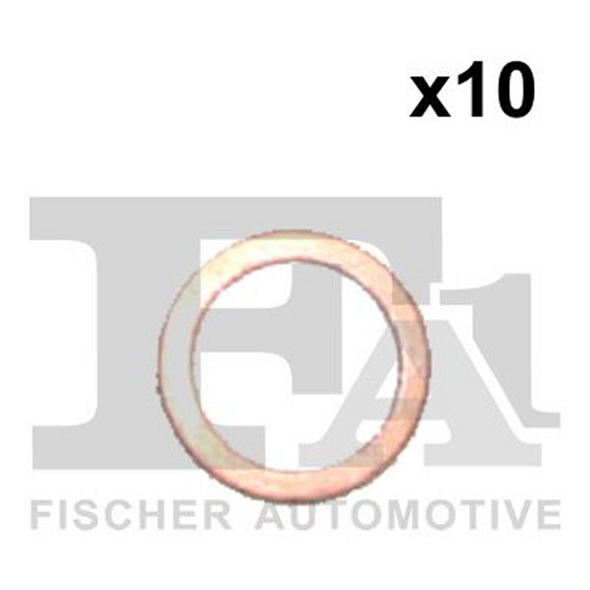 Шайба мідна SET (10PCS) CU 10,00 X 14,00 X 1,50 FISCHER (930.330.010) Fischer фото 3