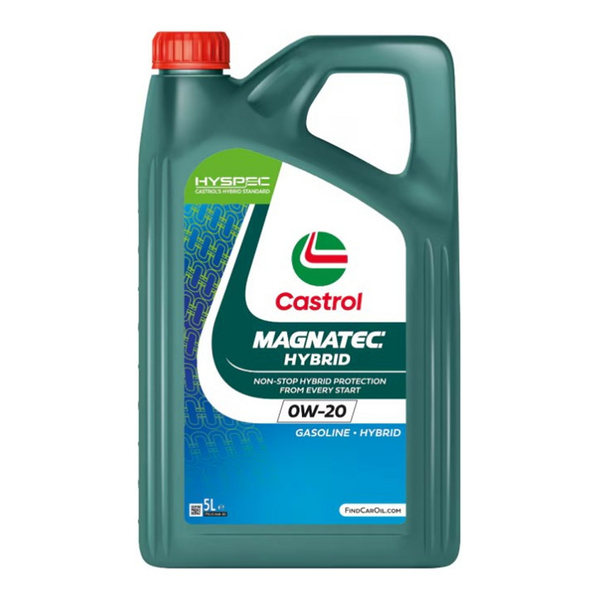 Олива моторна MAGNATEC HYBRID 0W-20 5л MAGNATEC HYBRID 0W-20 4X5L CASTROL (0W20 M H 5L) Castrol фото 3