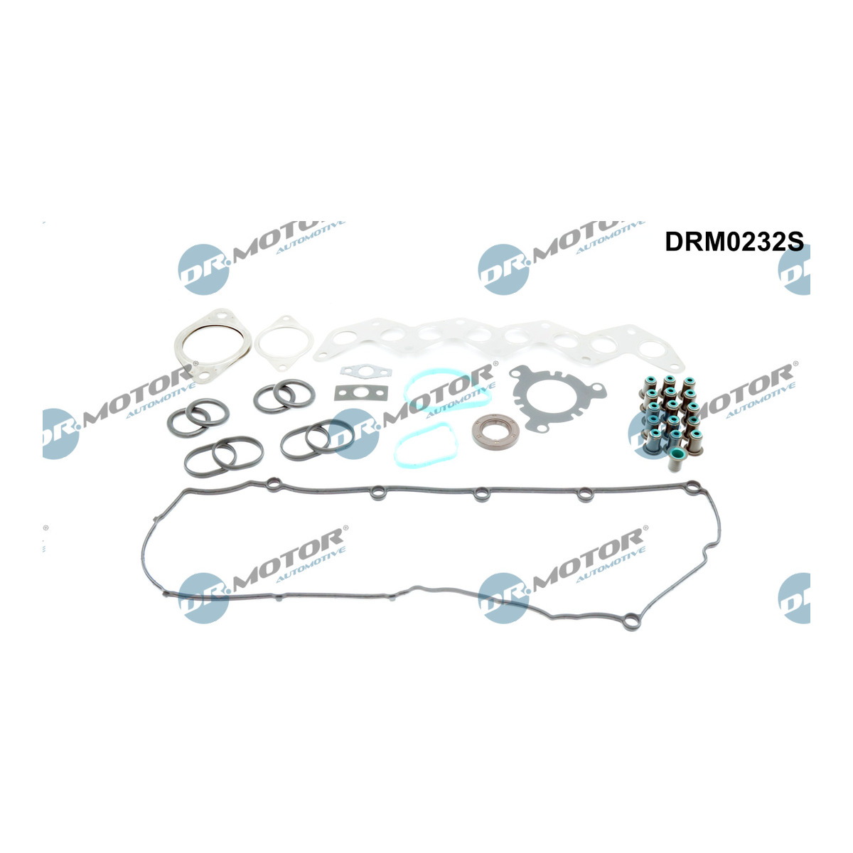 Комплект прокладок з різних матеріалів HEAD БЕЗ ПР. Г/Б PSA, FORD 2.0 HDI DW10BTED4(RHR)/C20DD0/AZWA 200 DR MOTOR (DRM0232S) DR.motor фото 3
