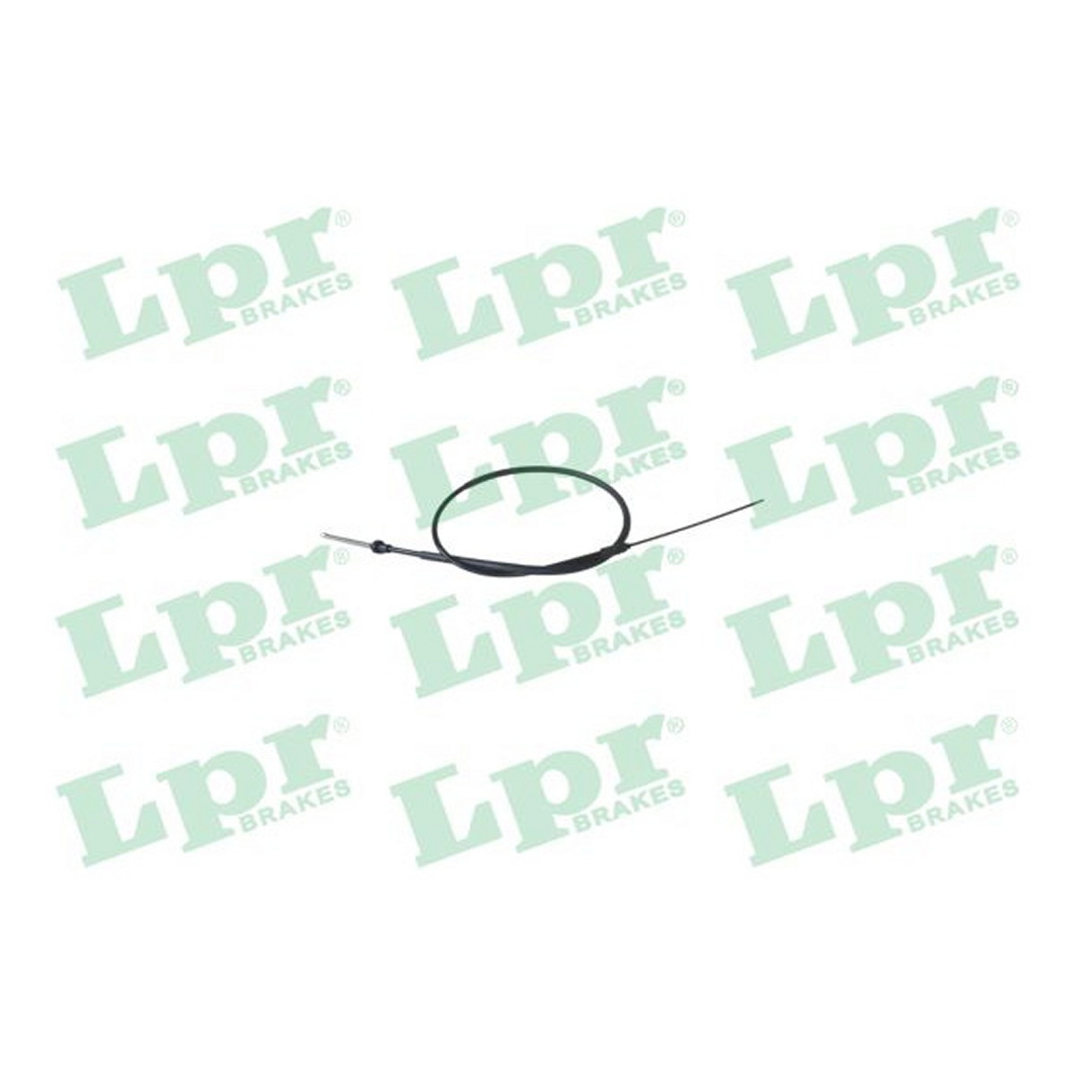 Трос ручного гальма ЗЗАДУ / PEUGEOT 206 1.4 HDI 09.2001 - 02.2009; 206 1.4I 06.1998 - LPR (C0611B) LPR фото 3