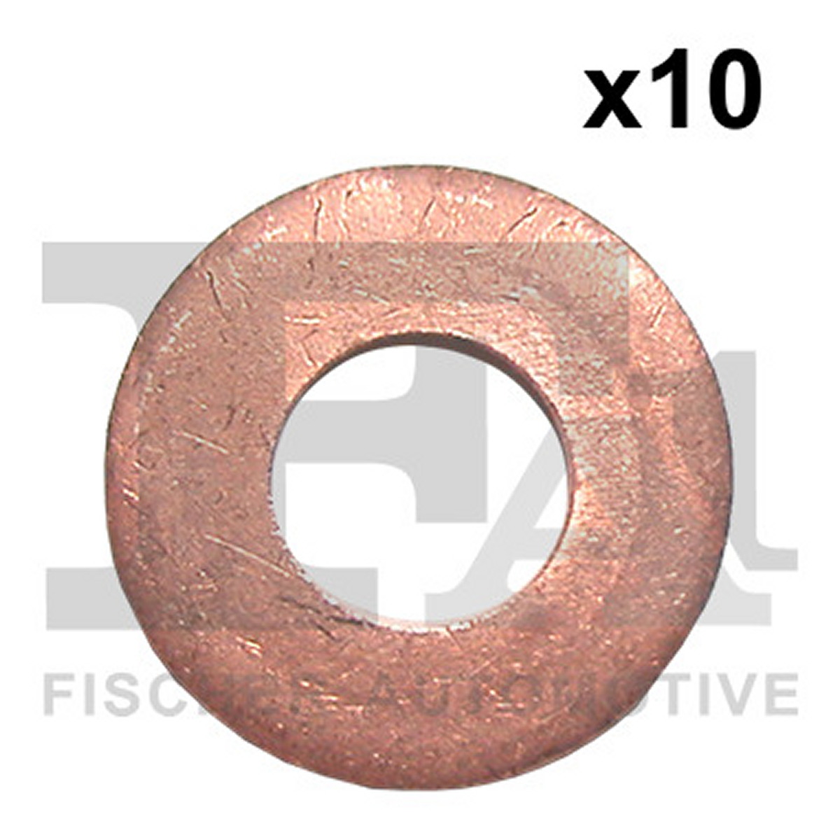 Шайба мідна SET (10PCS) CU 7,00 X 16,00 X 1,50 FISCHER (919.334.010) Fischer фото 3