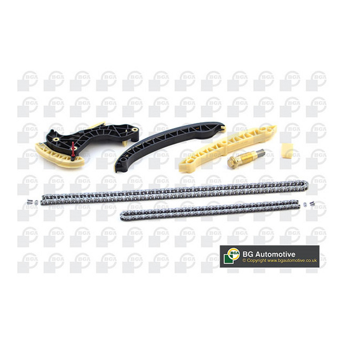 Ланцюг з натягувачем в комплекті MERCEDES-BENZ E-CLASS (W211) E 200 KOMPRESSOR (211.042) 2002.11 - BGA (TC5660K) BGA фото 3