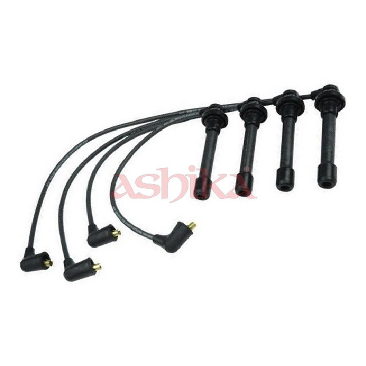 Комплект кабелів високовольтних HONDA CIVIC VI HATCHBACK (EJ, EK) 1.4 1995.10-2001.03 ASHIKA (132-04-420) ASHIKA фото 3