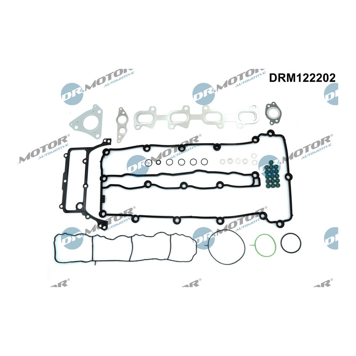 Комплект прокладок з різних матеріалів HEAD SET MB/JEEP 2.2CRDI OM651 09- БЕЗ ПР. Г/Б DR MOTOR (DRM122202) DR.motor фото 3