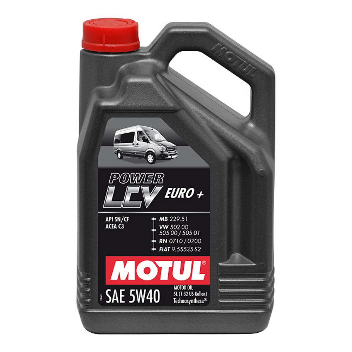 Олива моторна Power LCV Euro+ 5W-40 5л POWER LCV EURO+ 5W40 4X5L MOTUL (106132) Motul фото 3