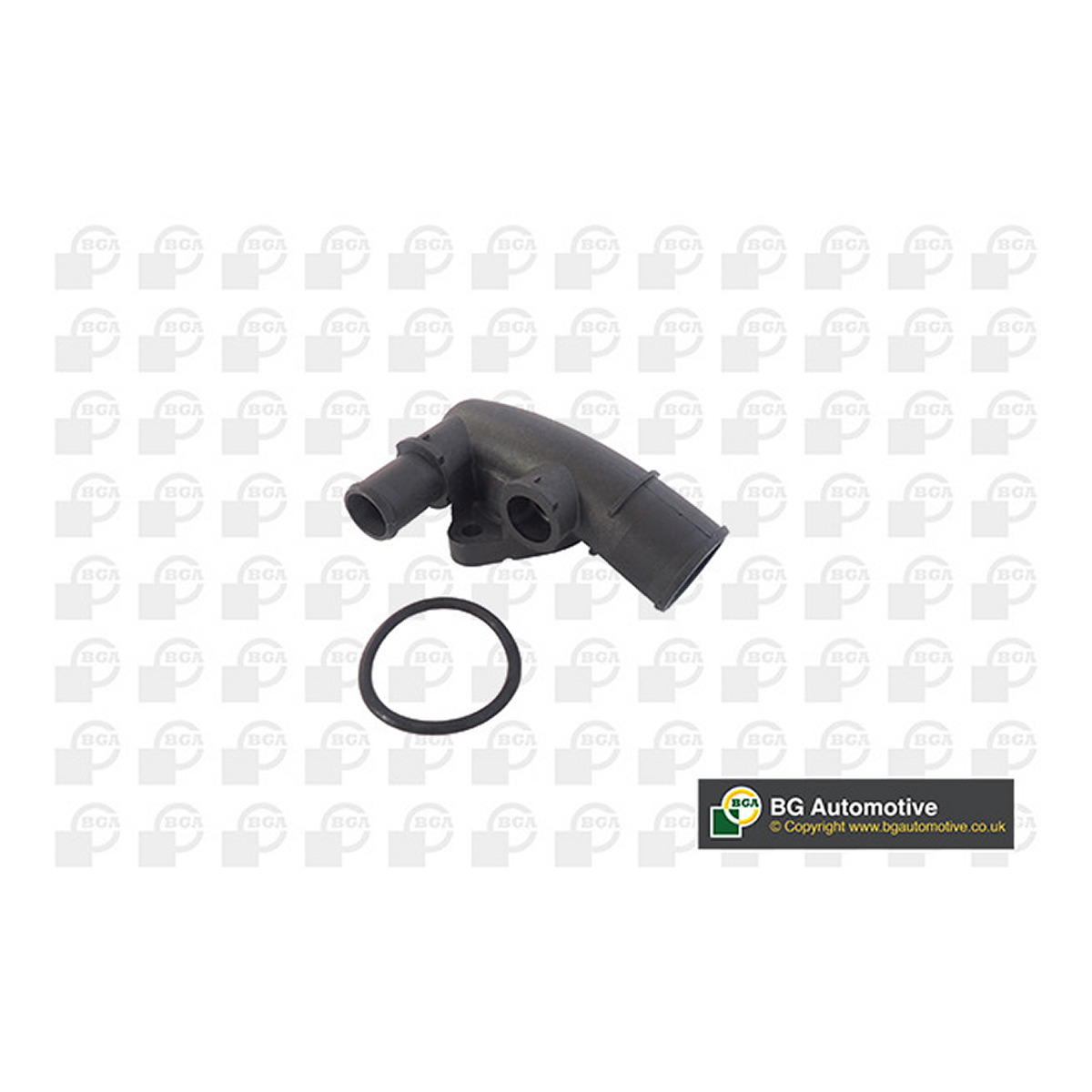 Фланець системи охолодження CITROEN BERLINGO 2002-2007, C5 2004-2006, RELAY/JUMPER 2002-2007, BGA (FA6702) BGA фото 3