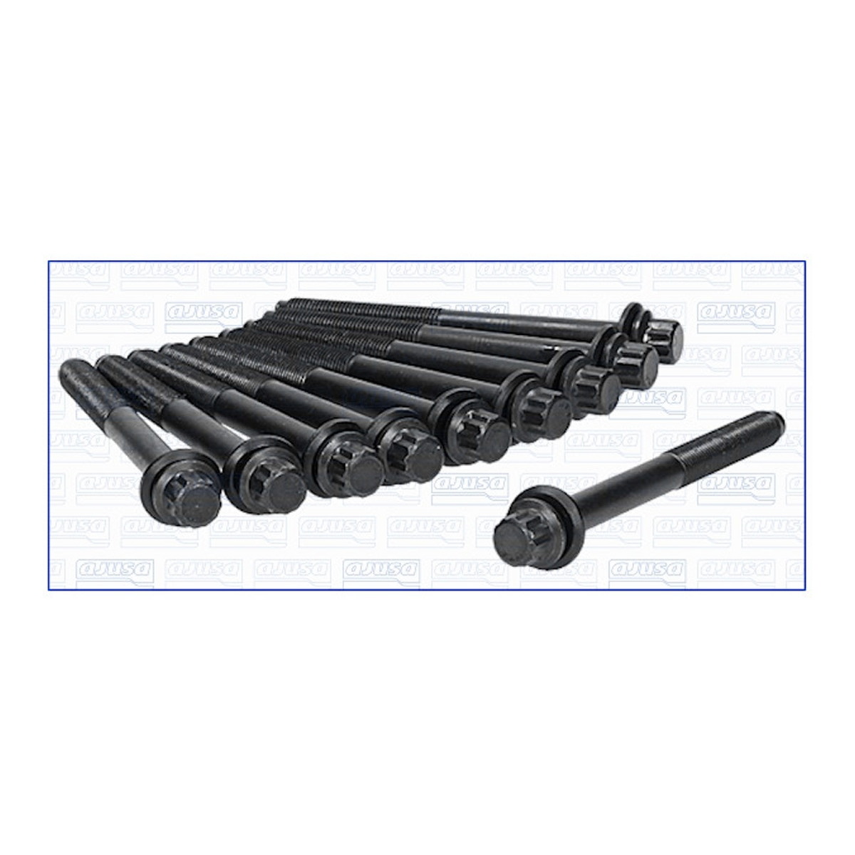 Комплект болтів з головкою системи TORX з чорного металу MITSUBISHI 2.0D/TD 4D68/4D68T AJUSA (81021000) AJUSA фото 3