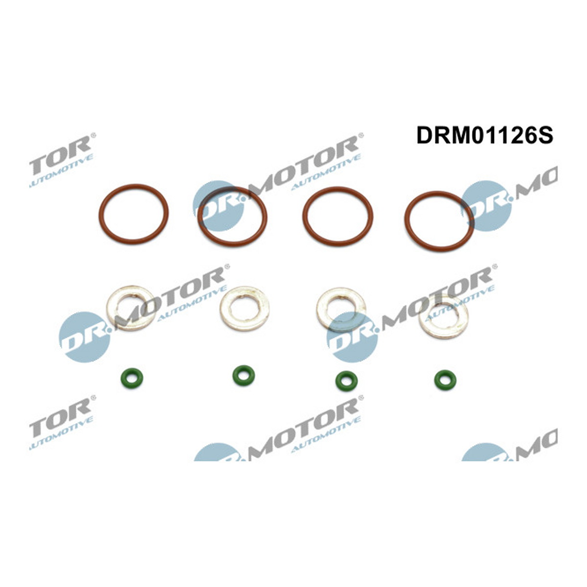 Комплект прокладок з різних матеріалів INJECTOR MOUNTING KIT DR MOTOR (DRM01126S) DR.motor фото 3