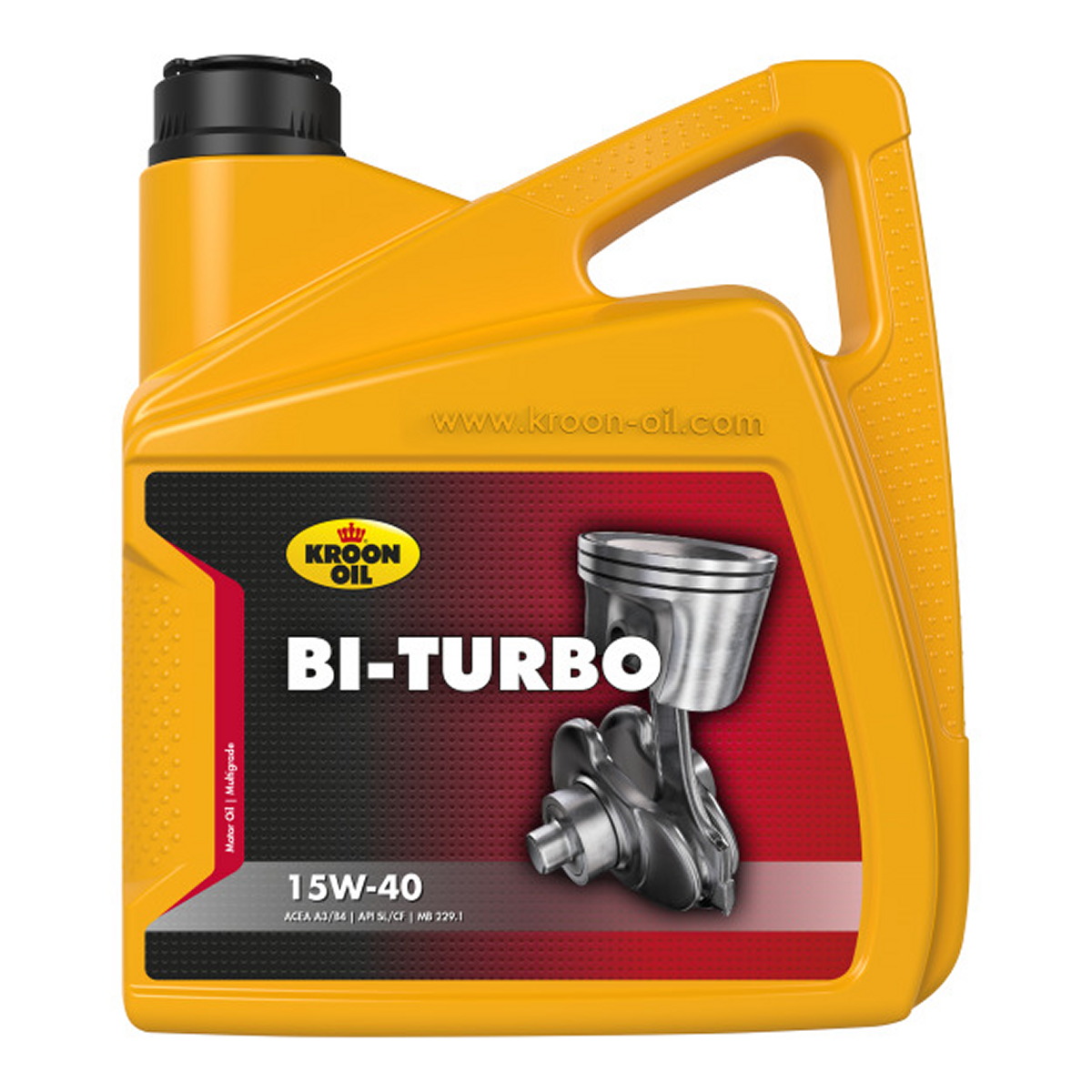 Олива моторна BI-TURBO 15W-40 4л 4 L CAN KROON-OIL BI-TURBO 15W-40 KROON OIL (33078) Kroon Oil фото 3