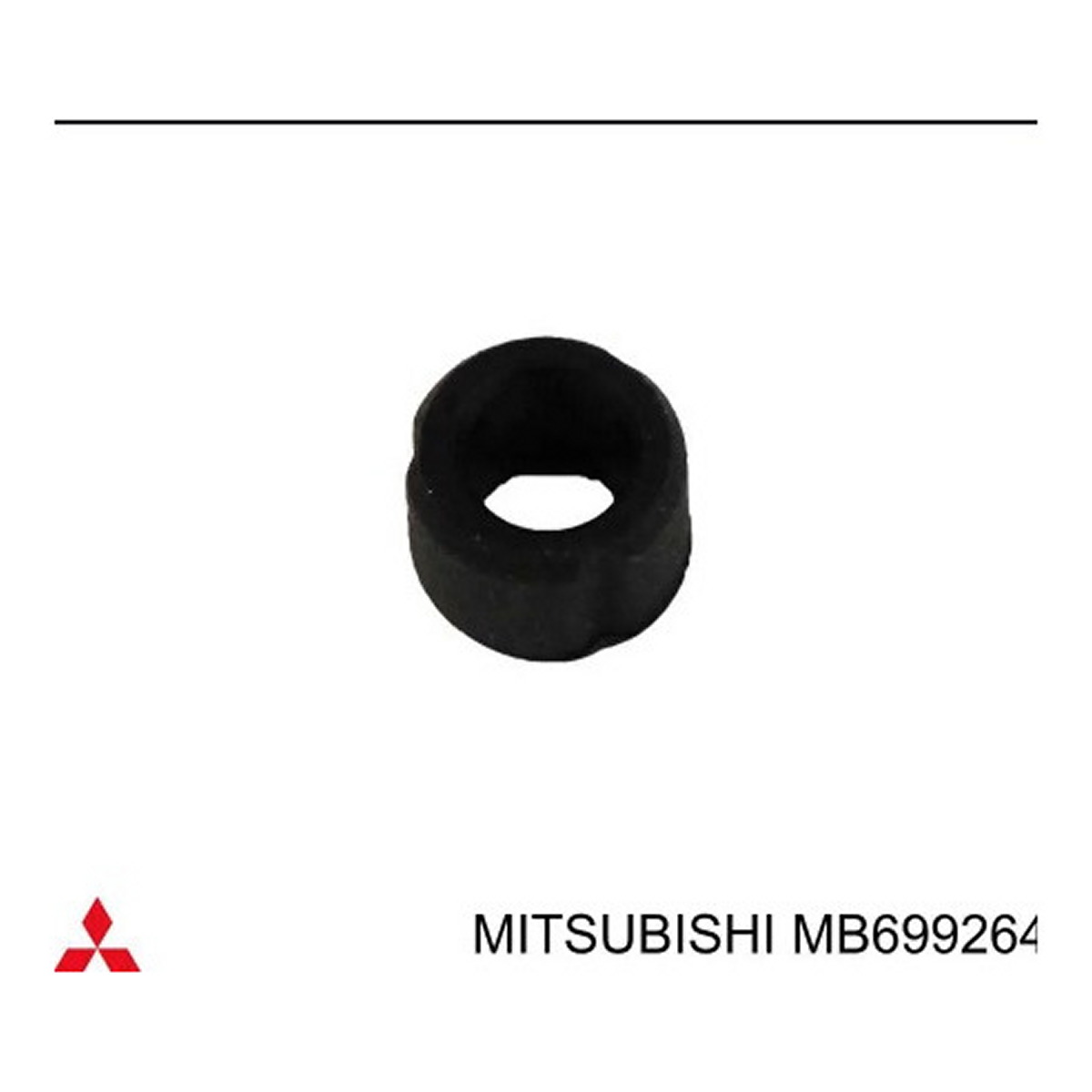 Втулка гумова НАПРАВ ГАЛЬМ СУПОРТУ ALL MITSUBISHI (MB699264) Mitsubishi фото 3