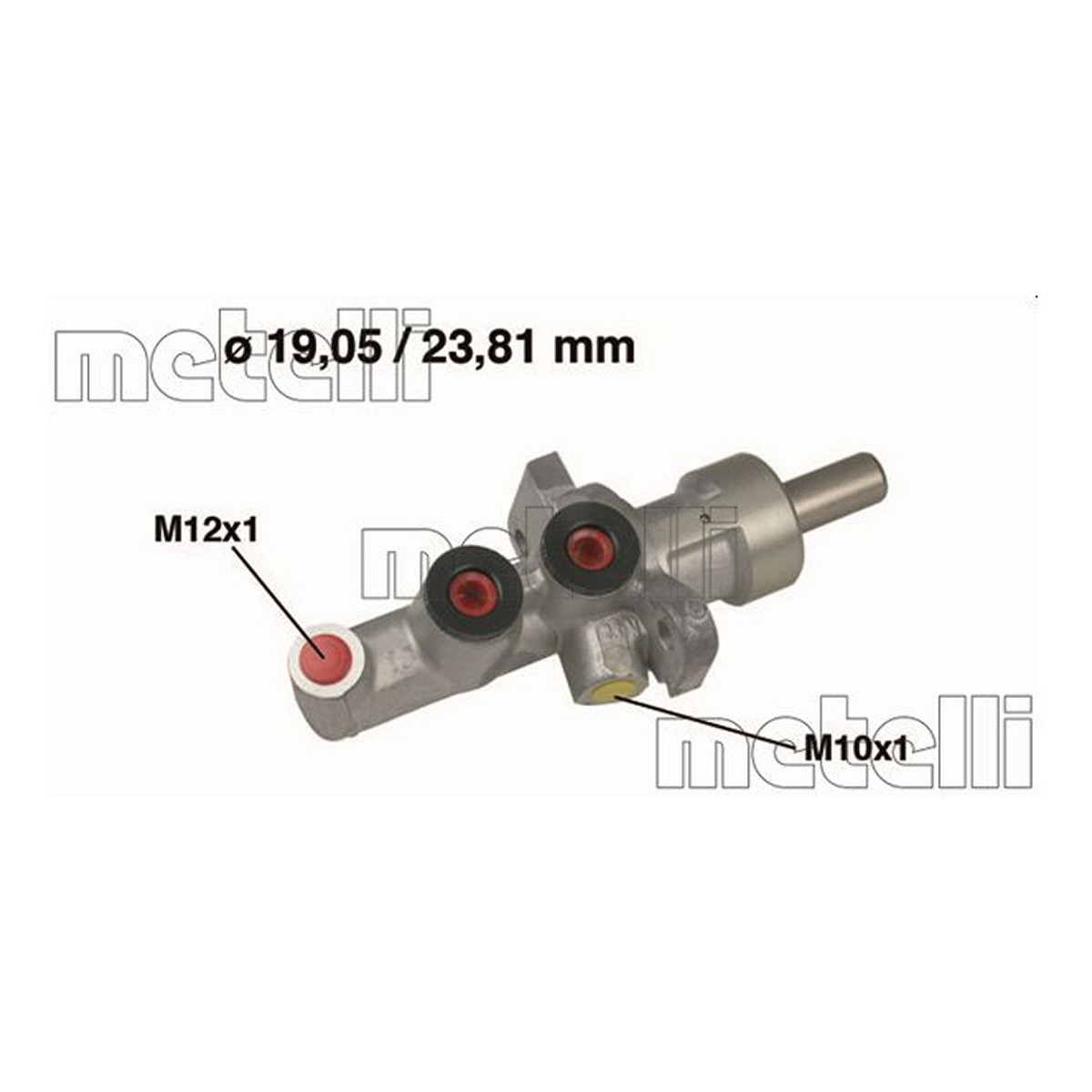 Циліндр гальмівний головний MB,SLKI(R170) 9/96-2/04 METELLI (05-0619) Metelli фото 3