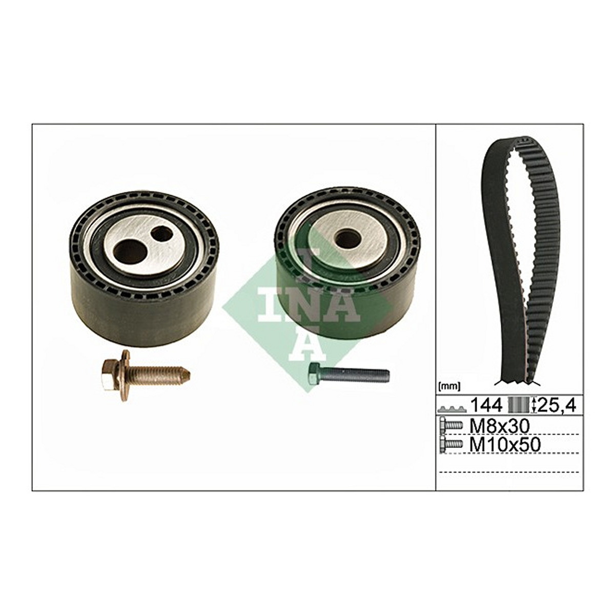 Комплект ГРМ Citroen Jumpy/Peugeot Expert 2.0HDI 00-06, (DW10ATED4) Schaeffler INA фото 11