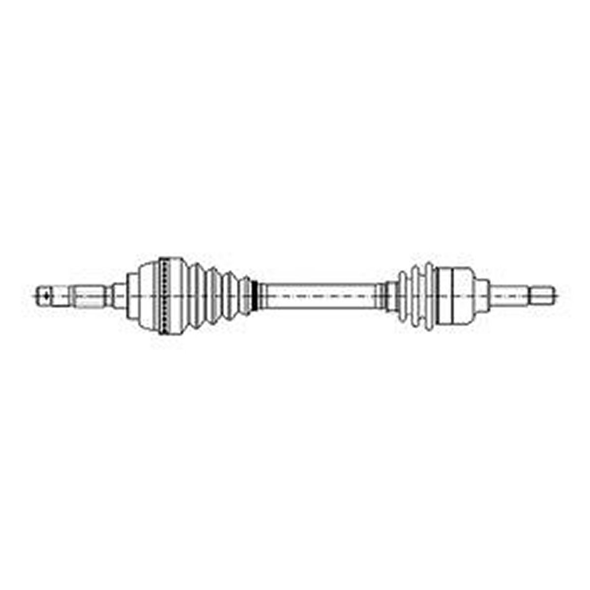 Піввісь OPEL/VAUXHALL/VAUXHALL LCV ASTRA H (A04): 1.7 CDTI (L48) METELLI (17-0913) Metelli фото 3
