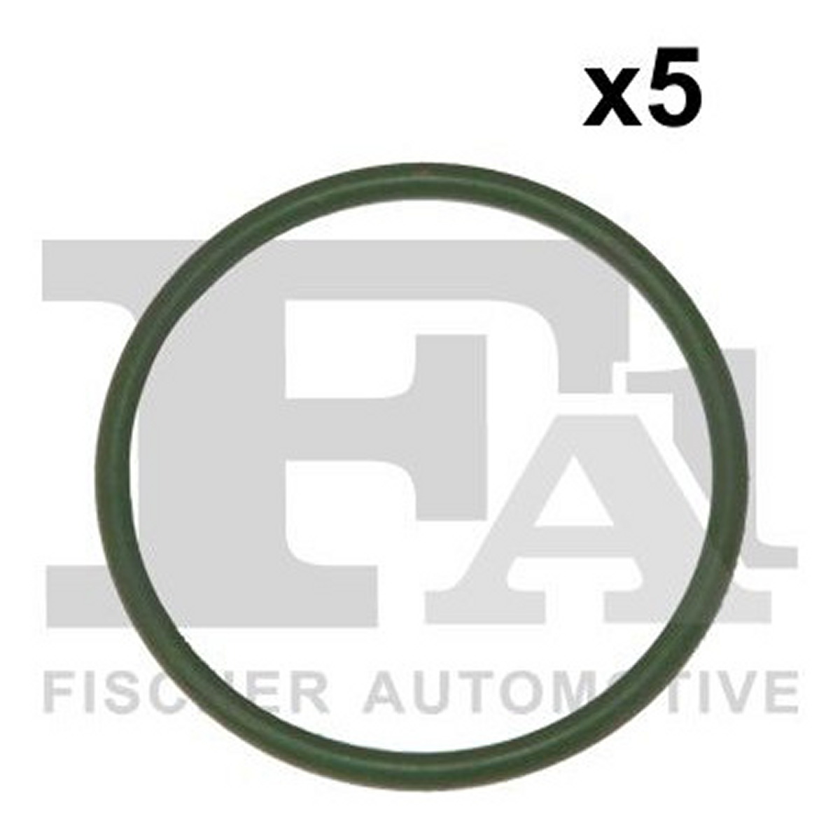 Кільце гумове SET (5PCS) FPM 36,40 X 40,80 X 2,20 GREEN FISCHER (076.331.005) Fischer фото 3