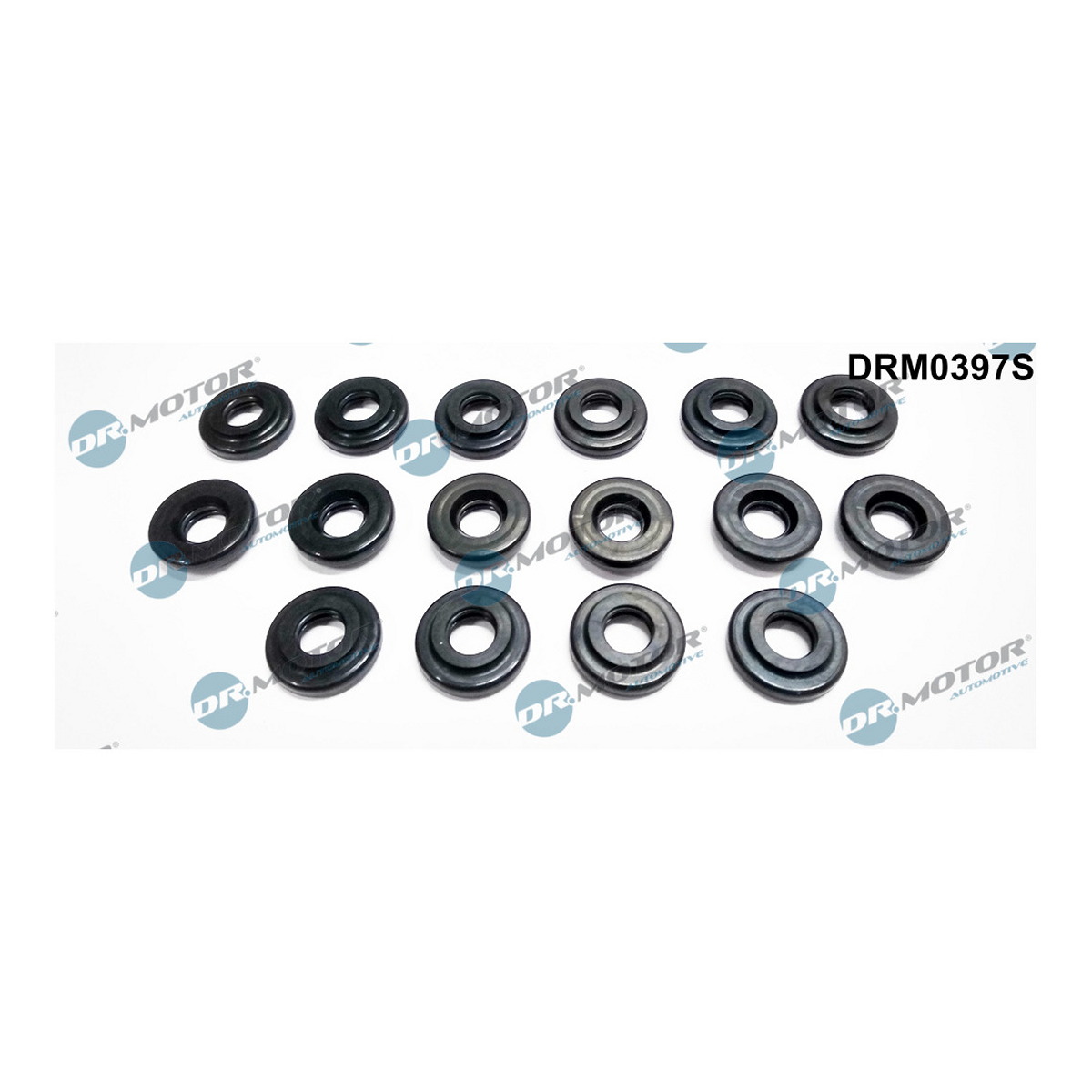 Комплект прокладок гумових ПОД БОЛТ (SET) (16PCS) BMW 3 (E36), 3 (E46), 5 (E34), 5 (E39), 7 DR MOTOR (DRM0397S) DR.motor фото 3