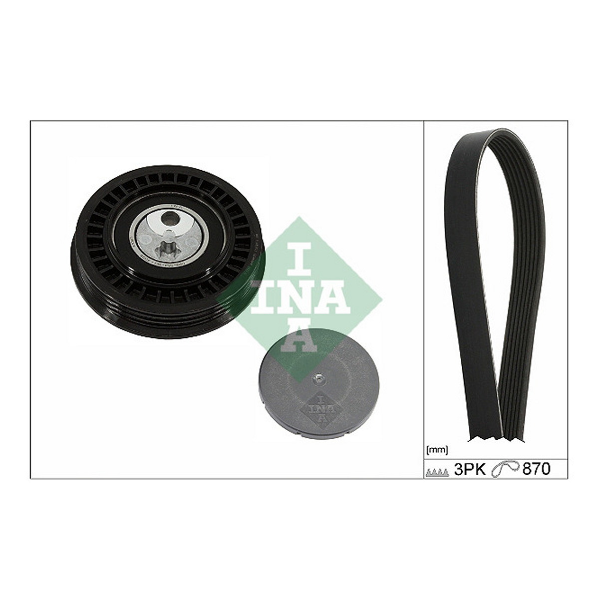 Комплект ременя генератора MB A-class (W177)/B-class (W247) 19- Schaeffler INA фото 9