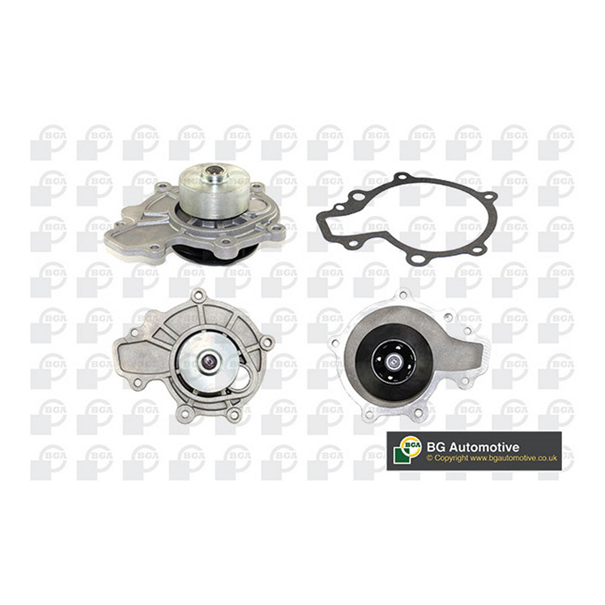 Помпа водяна CHEVROLET CAPTIVA 2008-2011, CRUZE 2011-2013, EPICA 2008-2010, OR BGA (CP3846) BGA фото 3