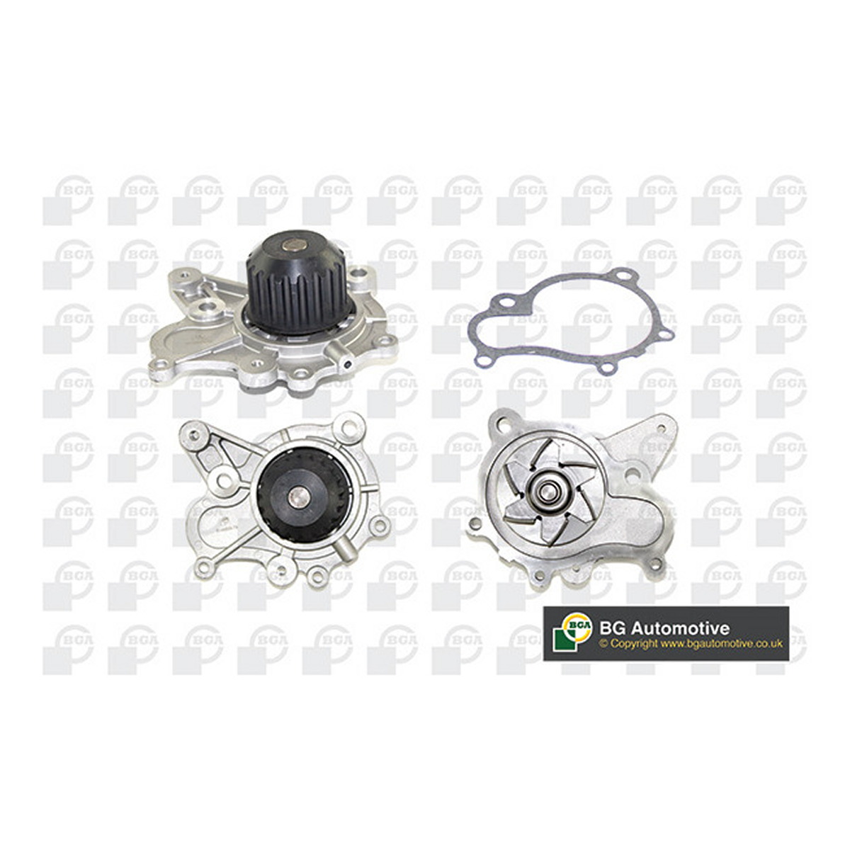 Помпа водяна HYUNDAI ACCENT 2003-2005, ELANTRA 2002-2006, GETZ 2005-2009, MATR BGA (CP7114T) BGA фото 3