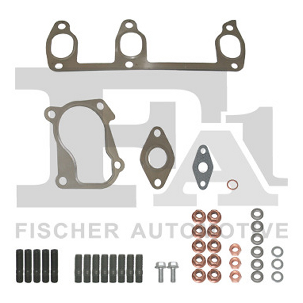 Комплект прокладок з різних матеріалів SKODA FABIA I (6Y2) 1.4 TDI 1.4 2005.10 - 2008.03 FISCHER (KT110100) Fischer фото 3