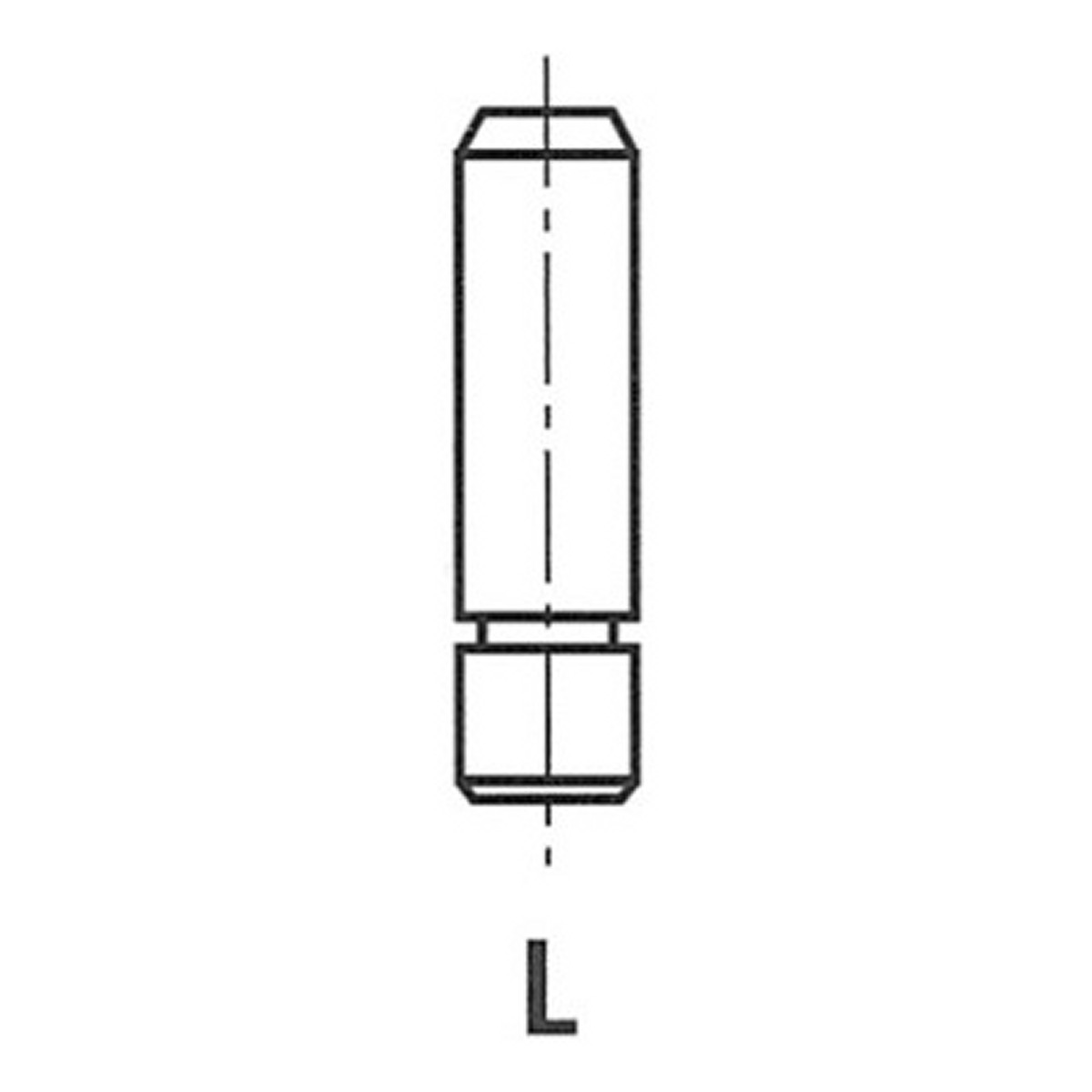 Направляюча клапана IN/EX FIAT 2.3JTD 16V F1AE 49X6X10.10 РЕМОНТ! КРАТНІСТЬ Х16 FRECCIA (G11389) Freccia фото 3