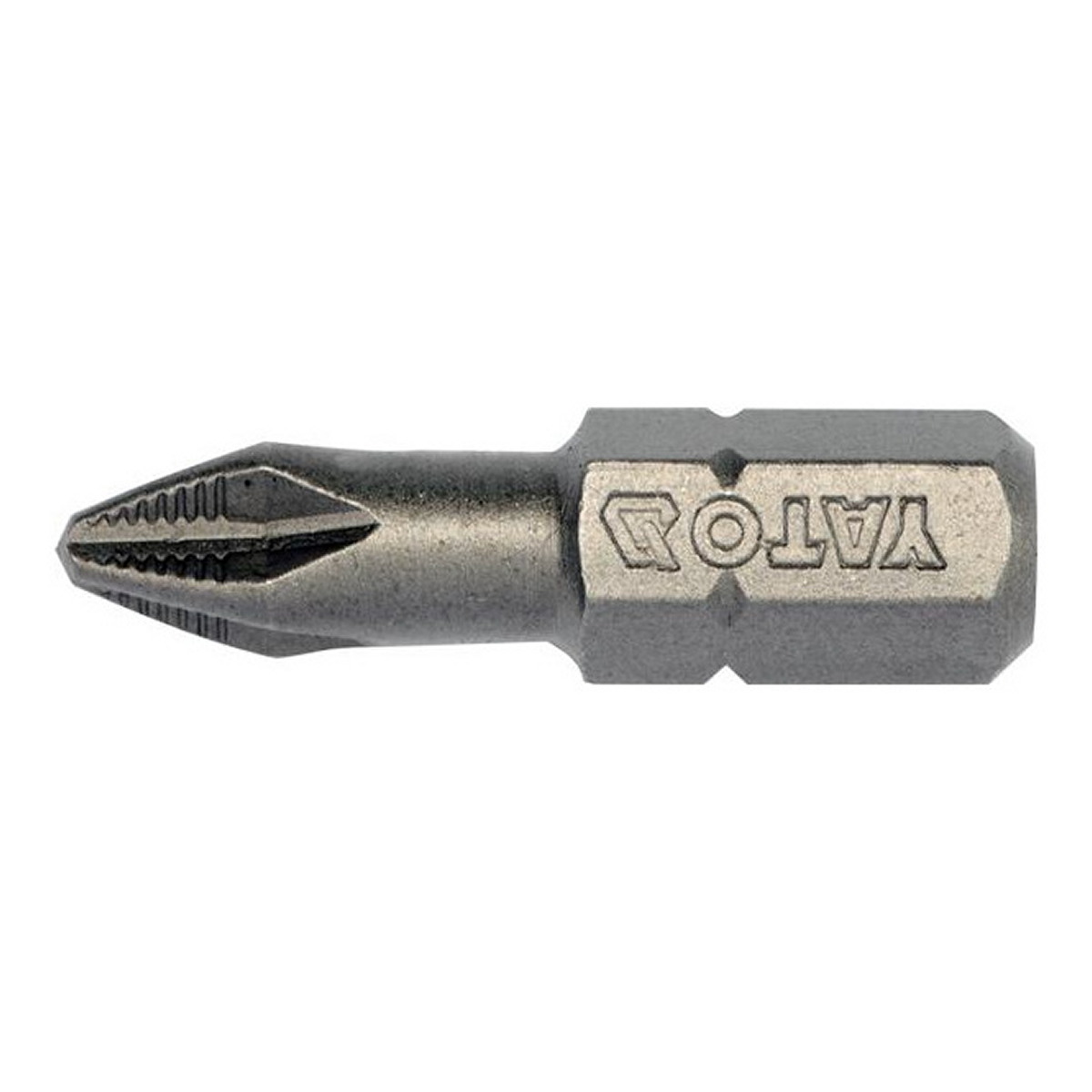 Біти хрестові PH2 1/4" 25 мм, 10 штук YATO (YT-04752) Yato фото 3