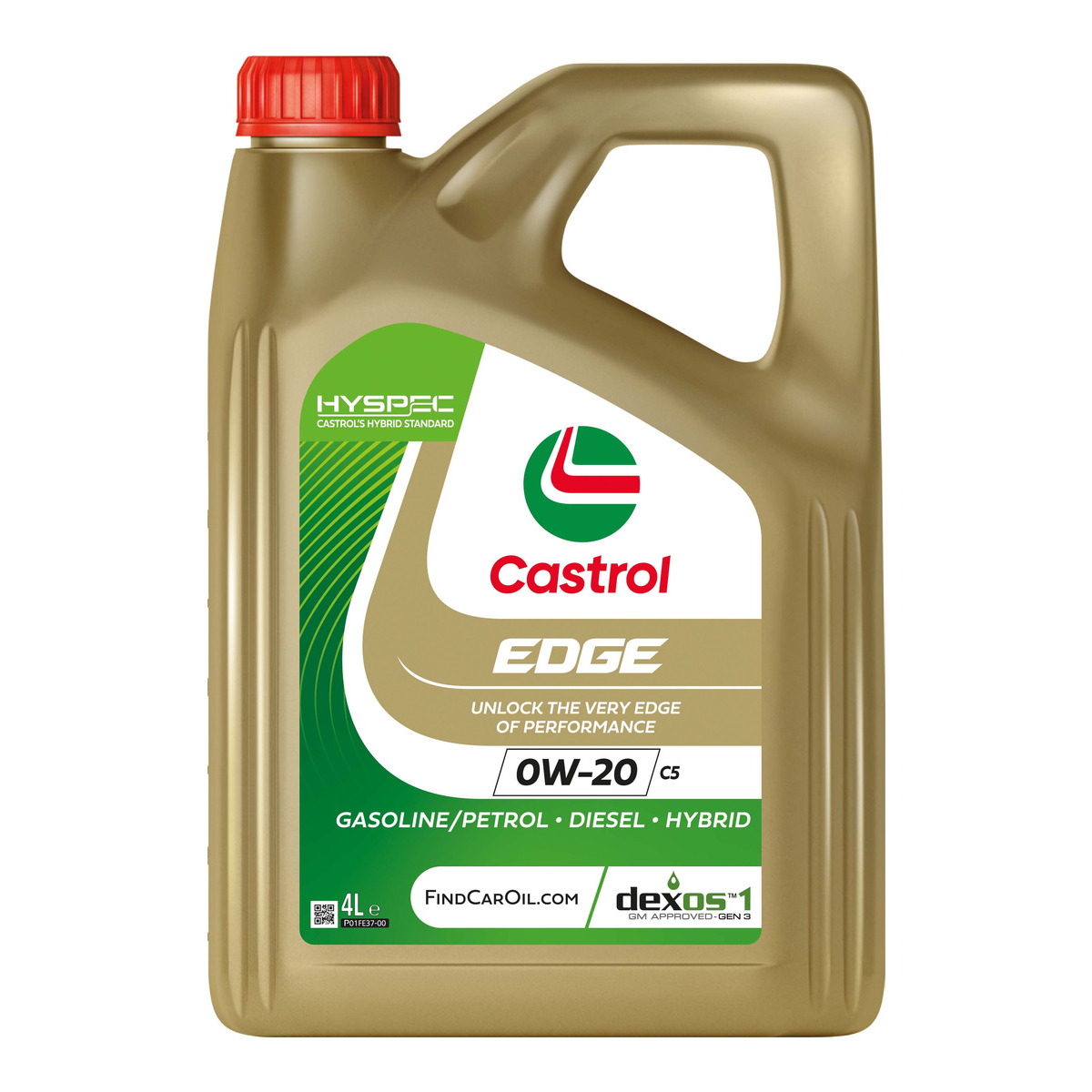 Олива моторна EDGE C5 0W-20 4л EDGE C5 0W-20 4X4L CASTROL (0W20 E C5 4L) Castrol фото 3
