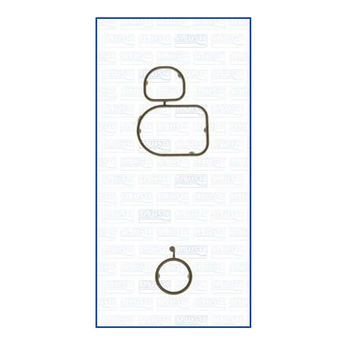 Комплект прокладок гумових OIL COOLER (SET) VAG 2.5 09- AJUSA (77000100) AJUSA фото 3