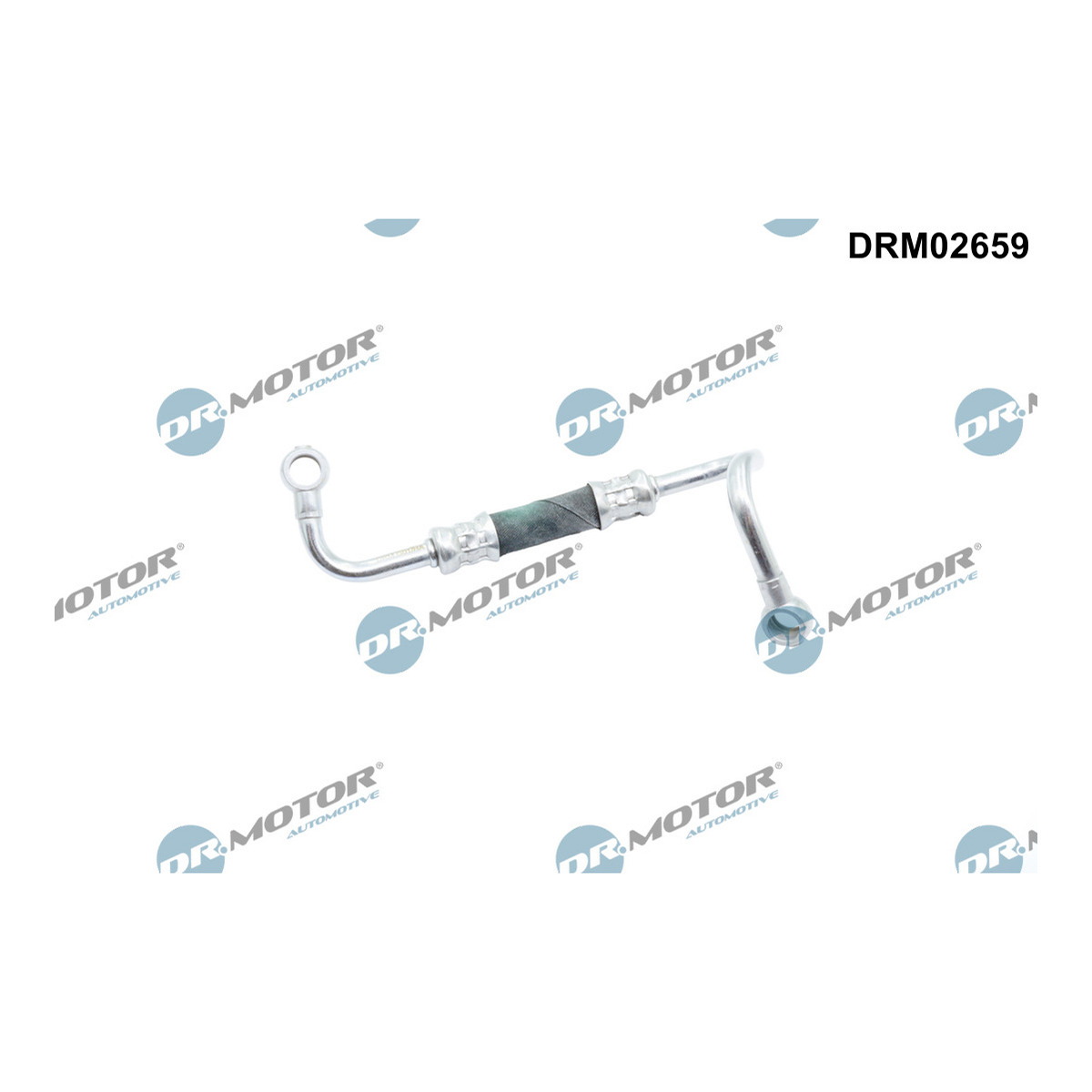Трубка турбокомпрессора ДВЗ (чорний метал) BMW 3 (E90) 320 D 2.0 2010.03 - 2011.10 DR MOTOR (DRM02659) DR.motor фото 3