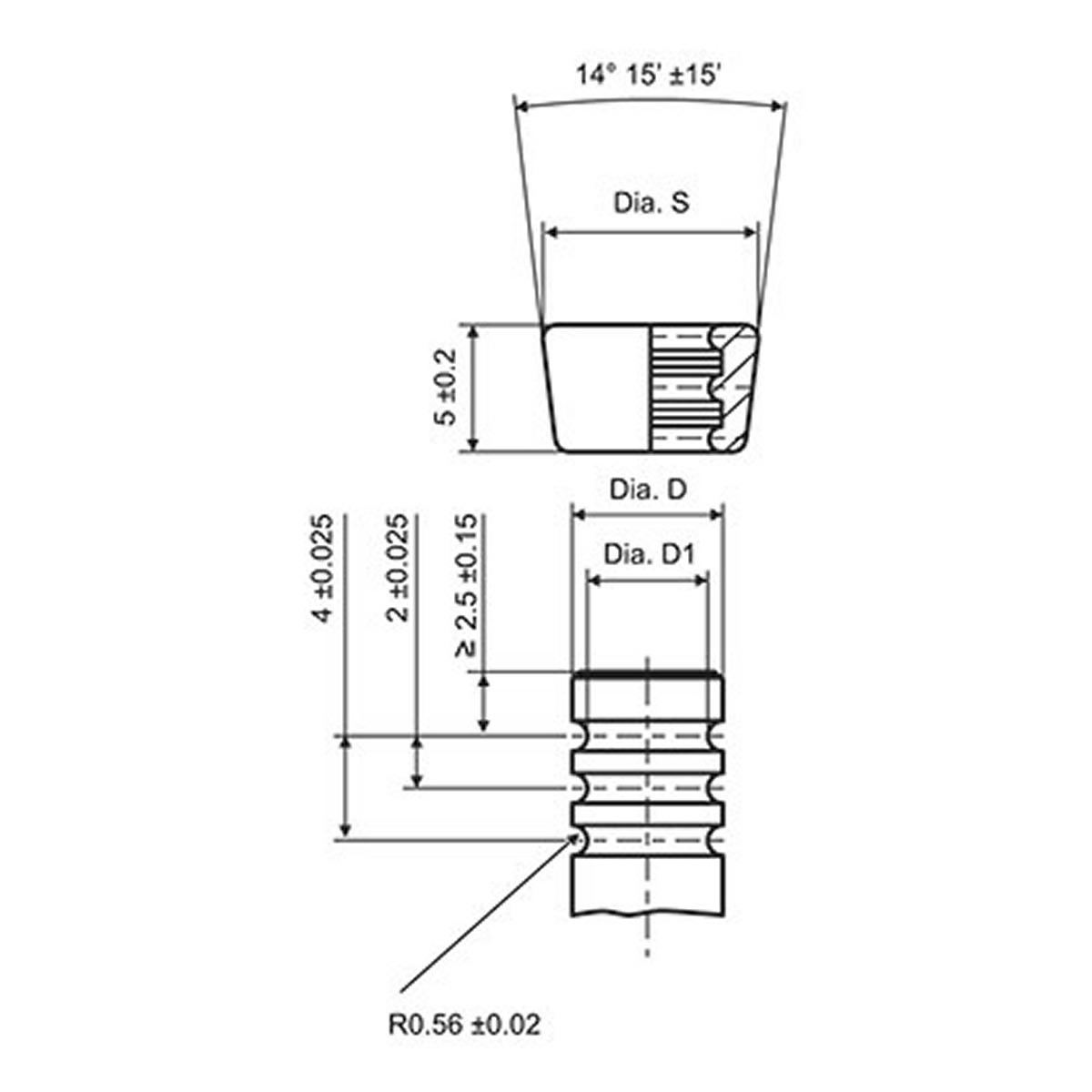 Фіксатор клапана VAG/BMW/FIAT/FORD/OPEL/PSA/MB КРАТНІСТЬ Х4 KS (MK-6H) KS фото 3