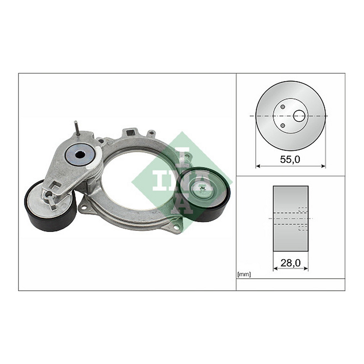 Натяжитель ремня генератора Audi A4/A5/A6/A7/Q5 2.0D 18- фото 9